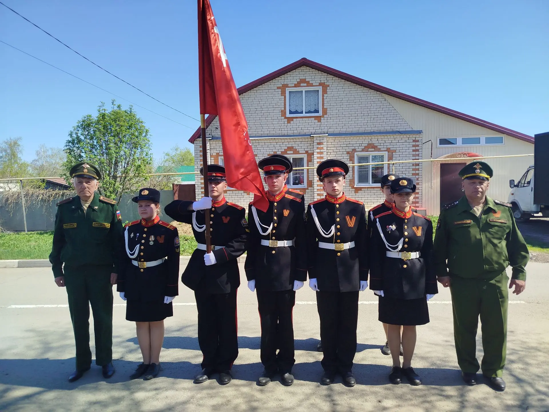 В рамках празднования 81-й годовщины Победы в Великой Отечественной войне воспитанники нашей школы в