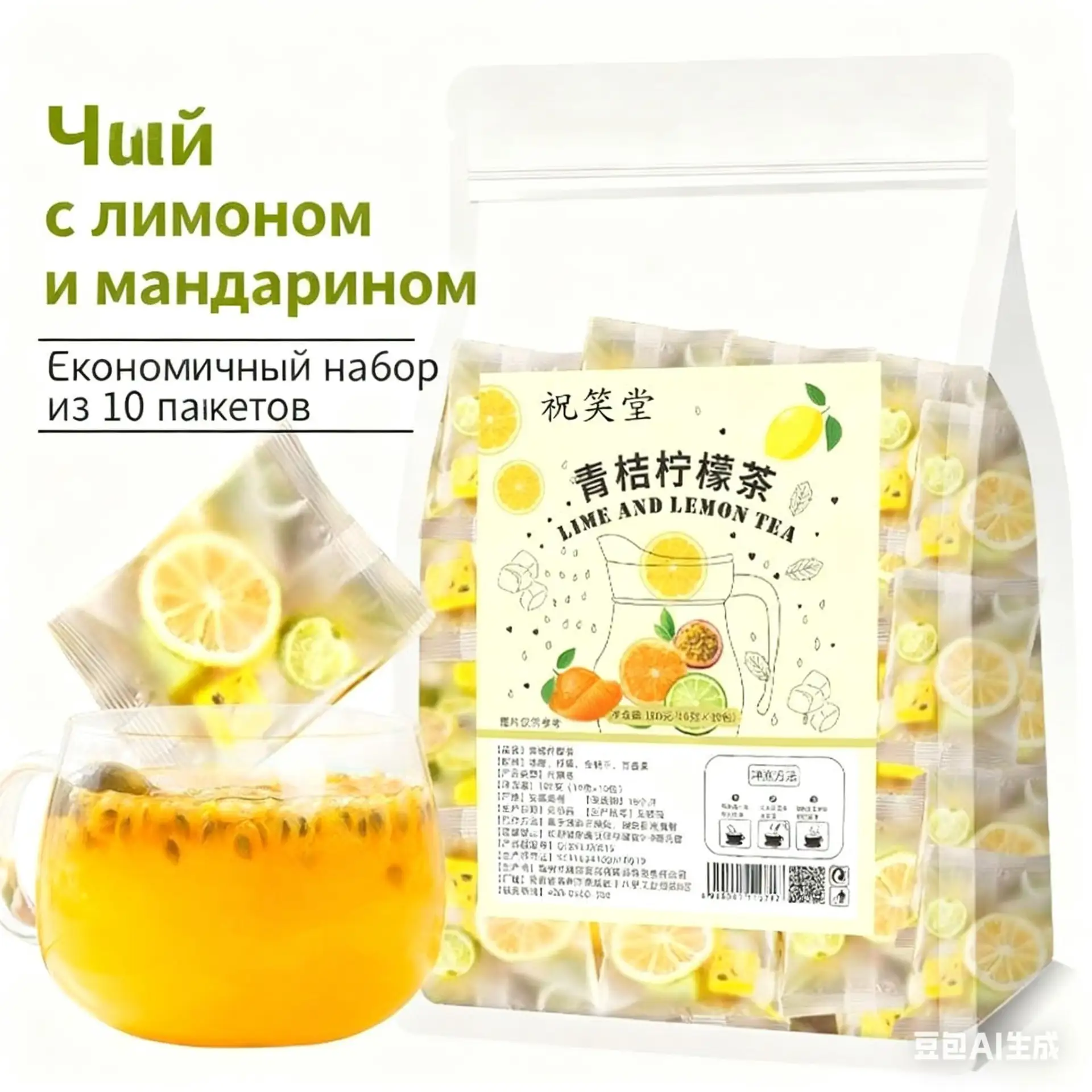 ✨ Чай фруктовый Маракуйя-Лимон-Мандарин, 350 г

💰 Цена: 320 ₽
💎 Баллы за отзыв: 250 ₽
🔥 Стоимость