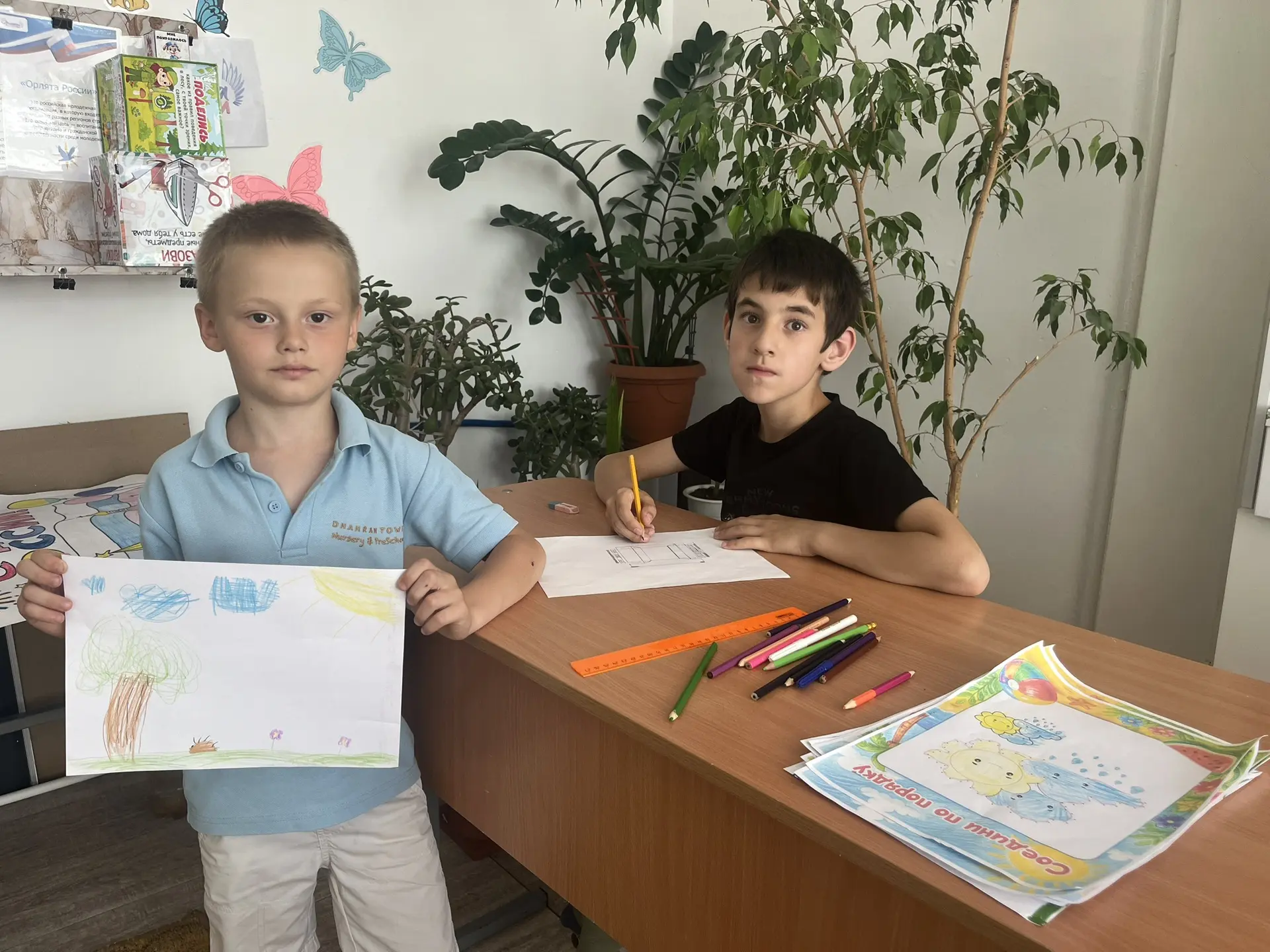 Викторина «Загадки о природе». Конкурс рисунков о природе.
