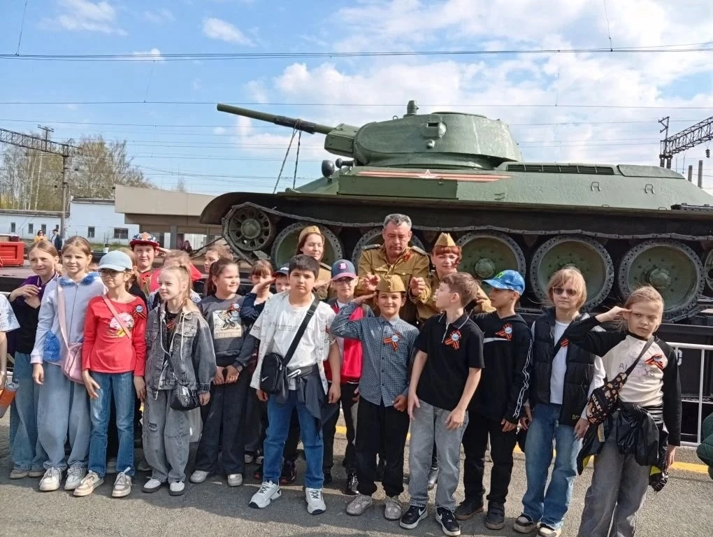 6 мая Орлята 3А класса в рамках трека "Орлёнок - хранитель исторической памяти" побывали на экскурси