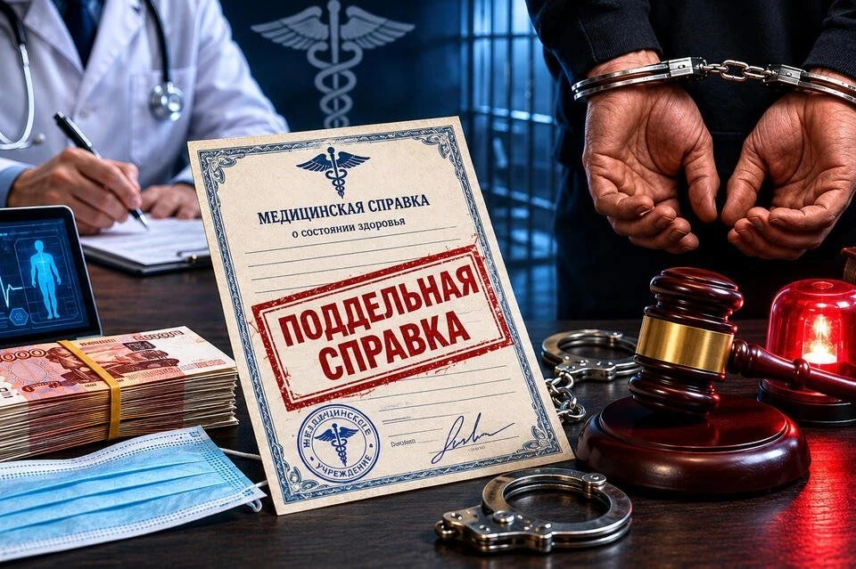 До 8 лет тюрьмы теперь грозит за подделку медицинских справок

Новая статья 235.2 УК вступила в силу