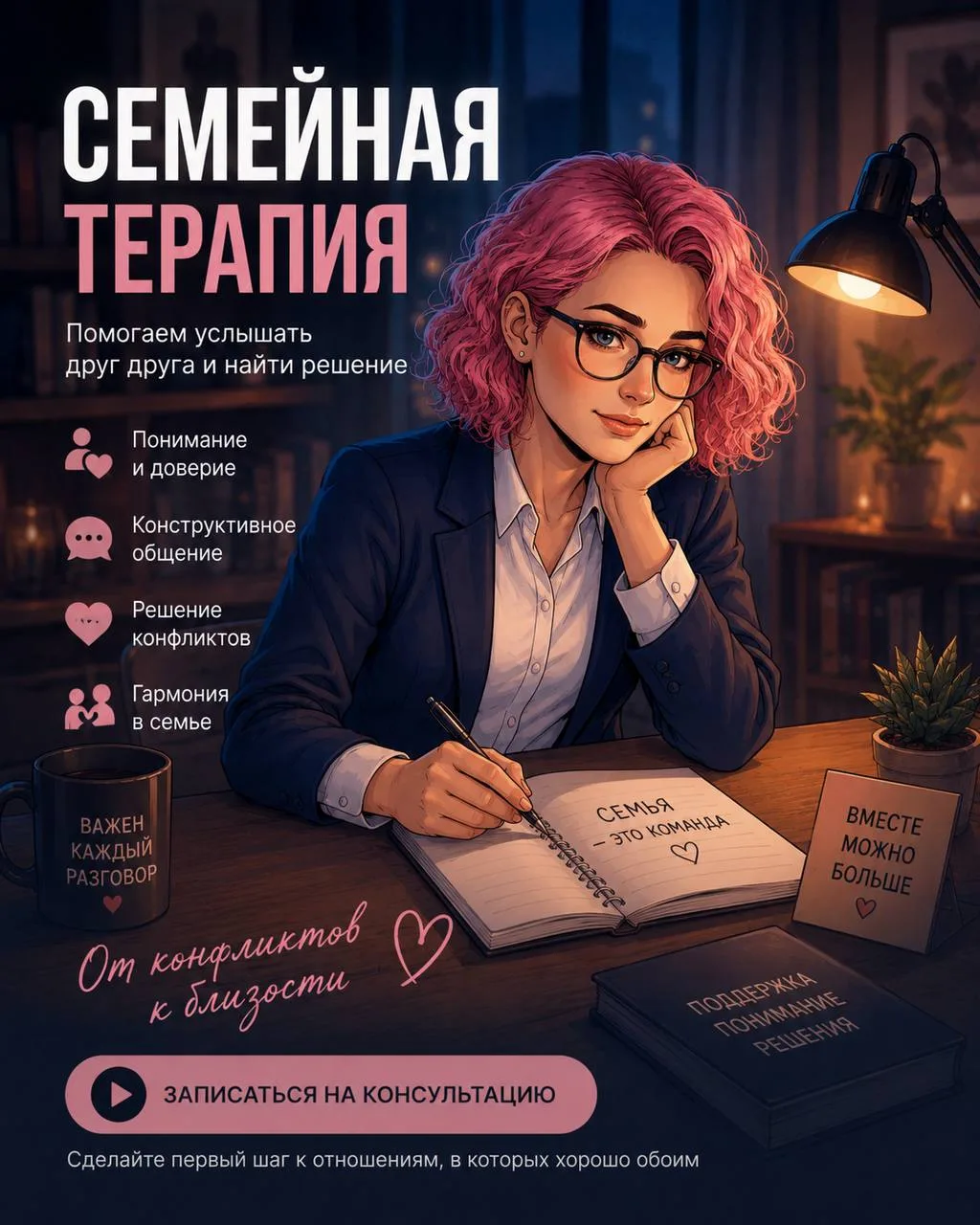 💔 Каждый разговор заканчивается ссорой? Кажется, что вас не слышат, не понимают и всё повторяется п