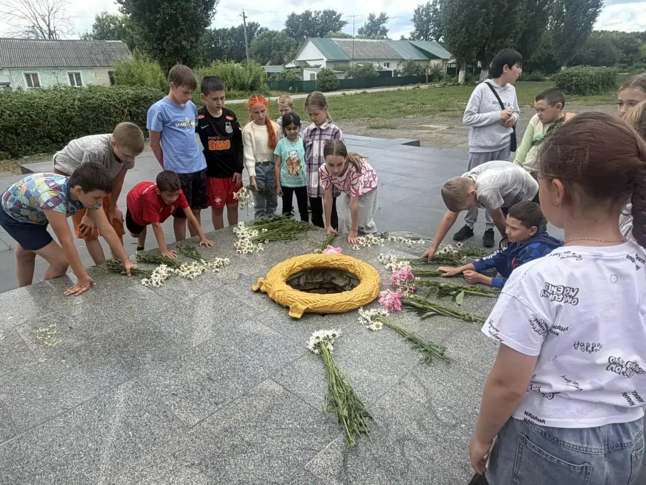 19 июня в пришкольном лагере «Солнышко» «Филиала - ОШ п. Елецкий» прошёл последний день смены — насы
