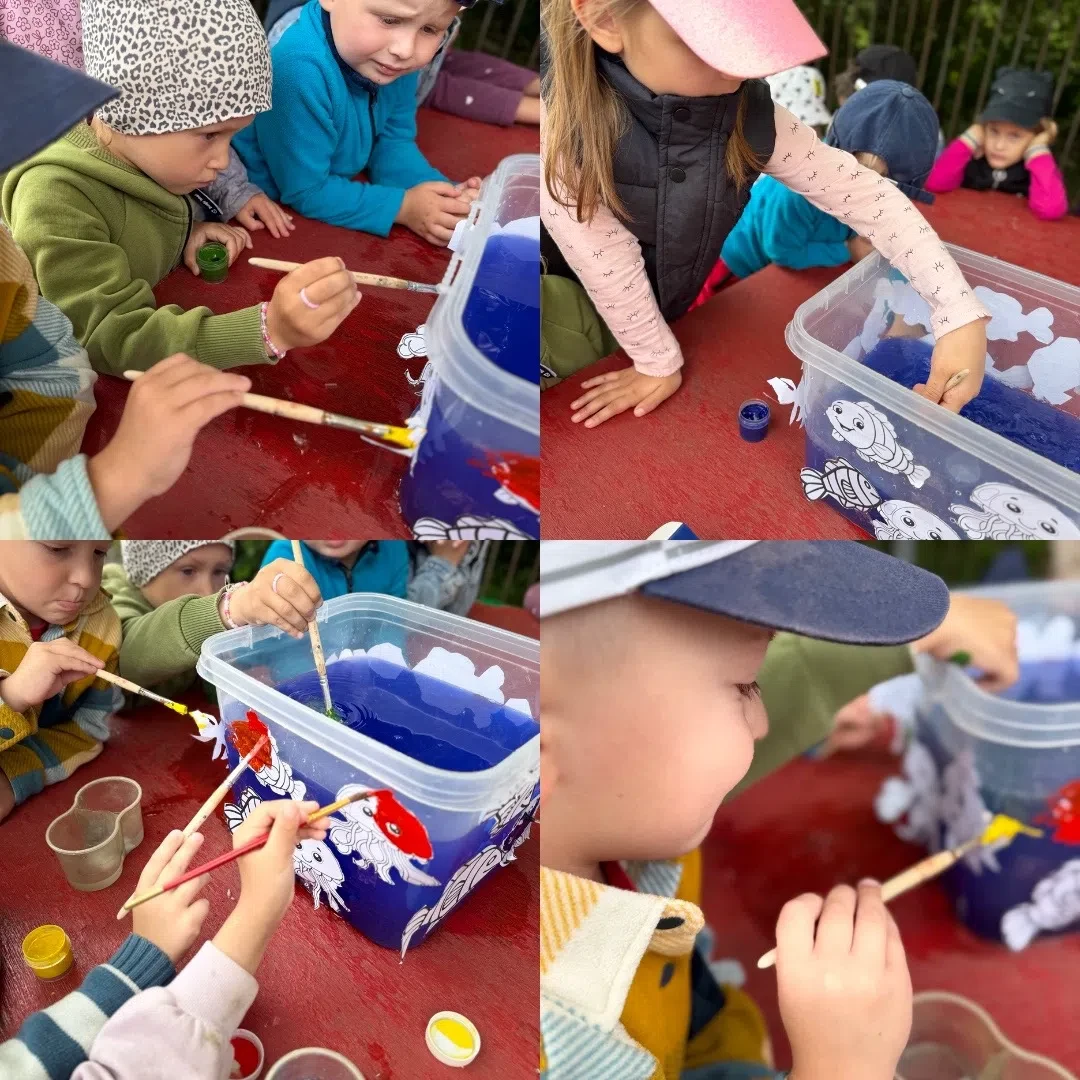 ✨✨✨Сегодня воспитанники 👫нашего детского сада,на прогулки окунулись в таинственный подводный мир🗺️