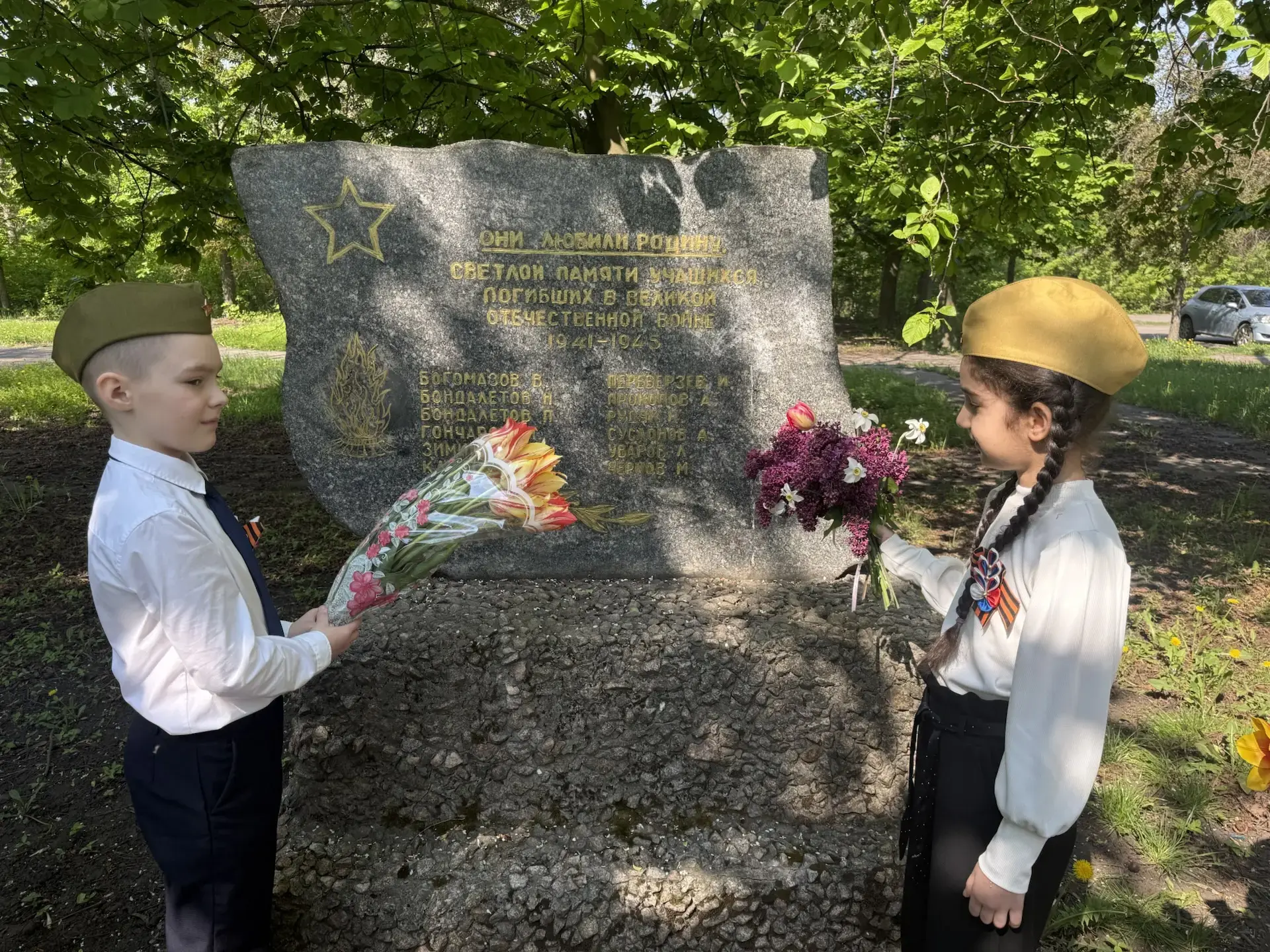 В рамках Республиканской декады Великой Победы, с целью сохранения исторической памяти о подвигах уч