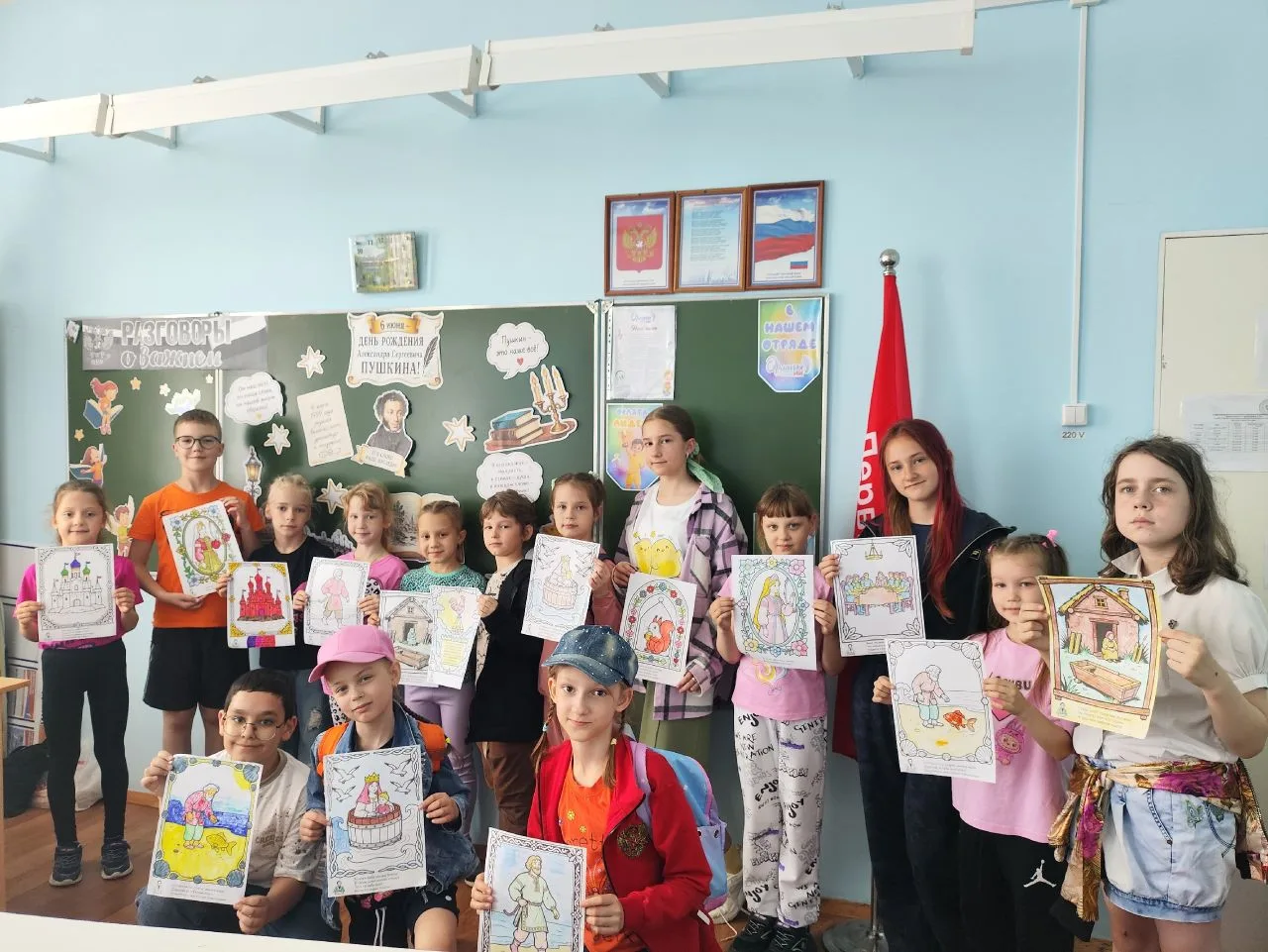 🎭 «Что за прелесть эти сказки!» 

6 июня, в день рождения Александра Сергеевича Пушкина, в пришколь