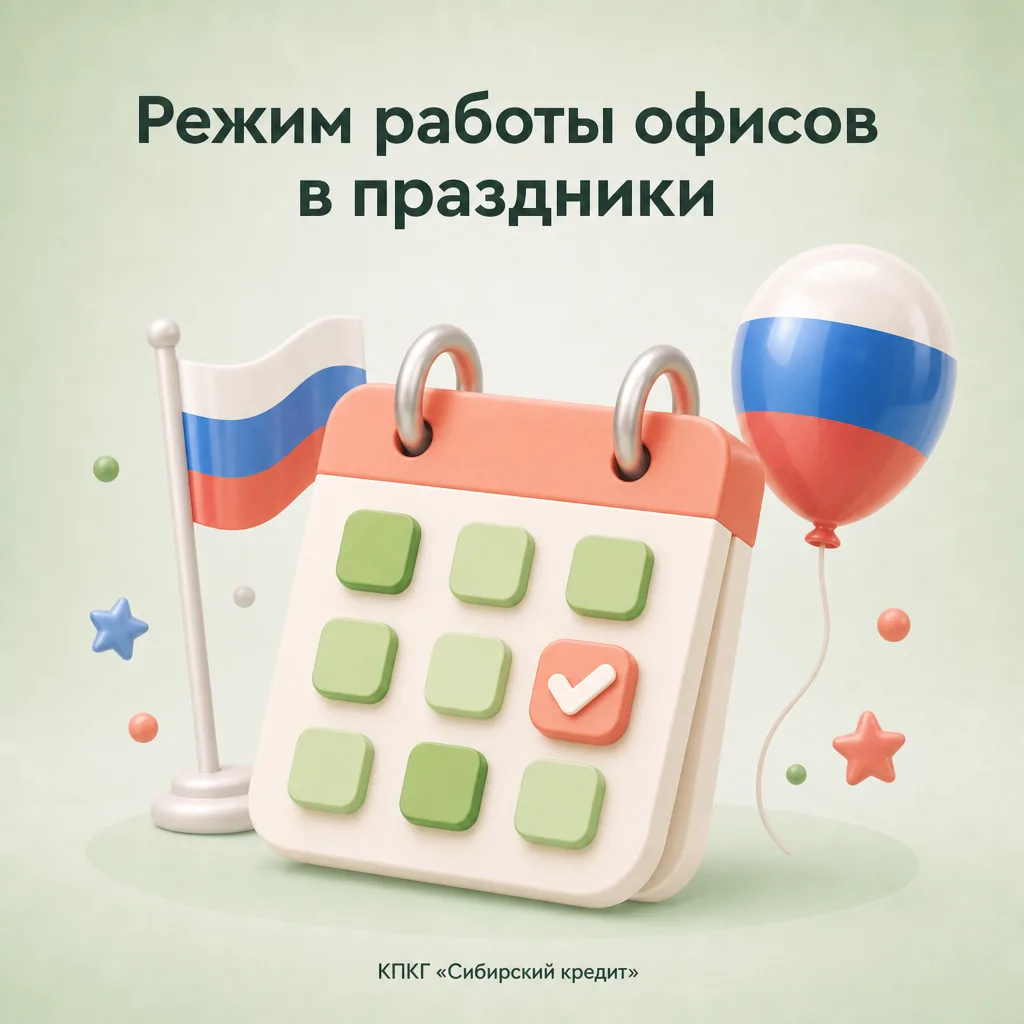 🔔 Дорогие клиенты, в праздничные дни режим работы наших офисов изменится:

11 июня — с 09:00 до 17: