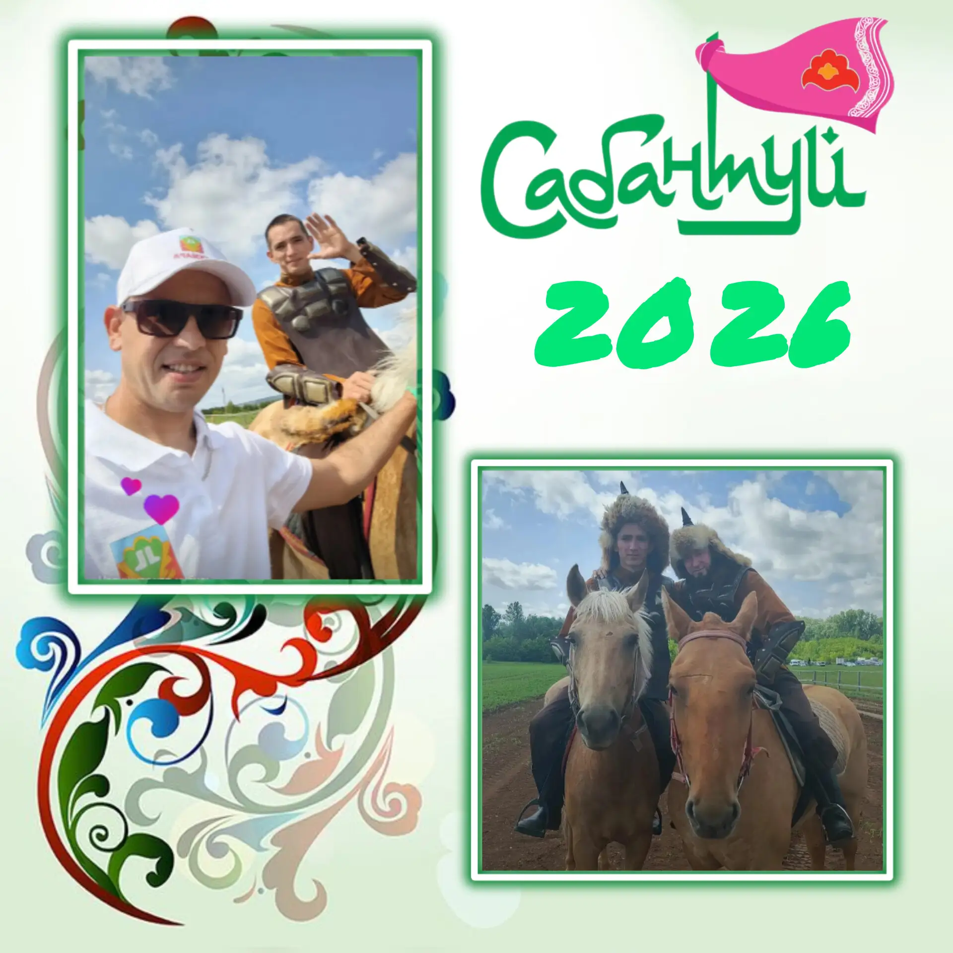 Сабантуйның бизәге — һичшиксез, ат чабышлары!🏇🐎

Сабантуй — татар, башкорт һәм Идел буе халыкларын