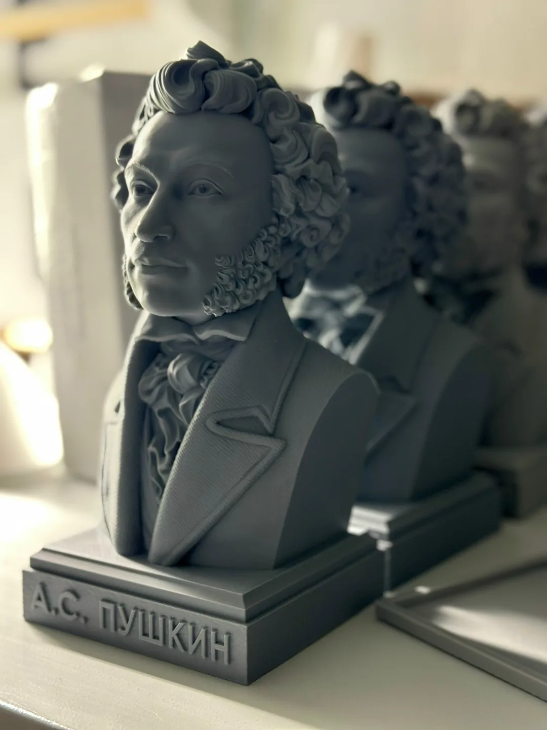 Бюст А. С. Пушкина 3d модель для
3д-печать
