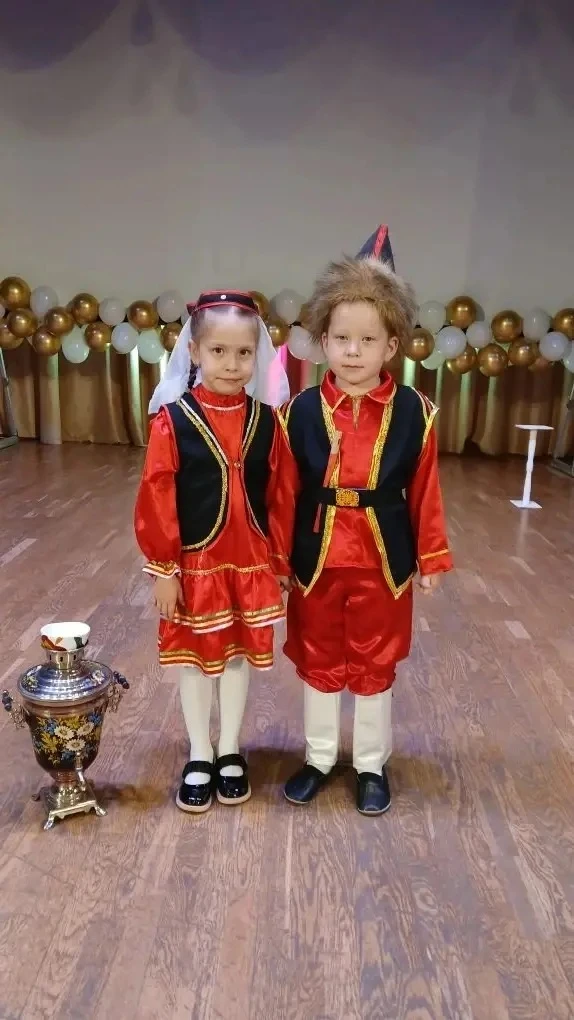 Воспитанники Шумбутского детского сада “Малыш” Габдрахманова Саида , Мифтахиев Замир приняли участие