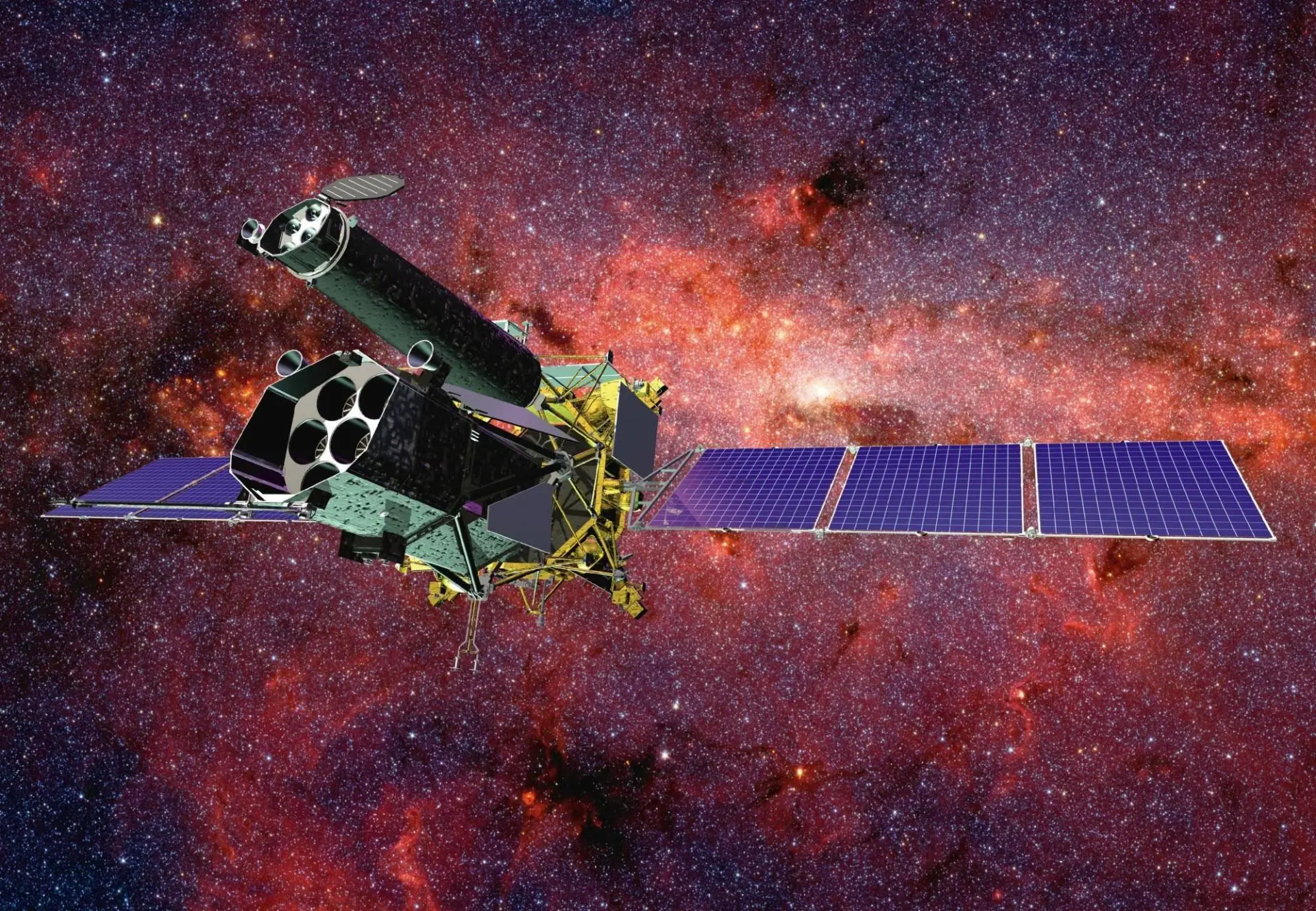Российская космическая обсерватория "Спектр-РГ", запущенная в 2019 году, будет использована в научны