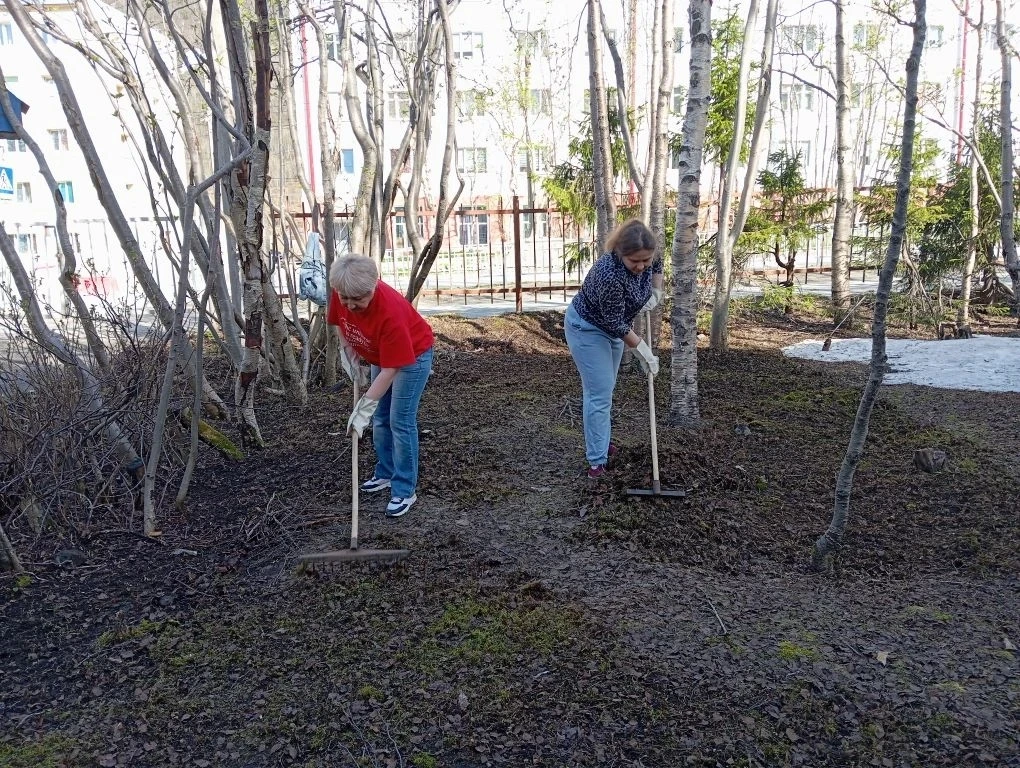 🌿 22 мая наша школа присоединилась к масштабной экологической акции – Всероссийскому субботнику. 

