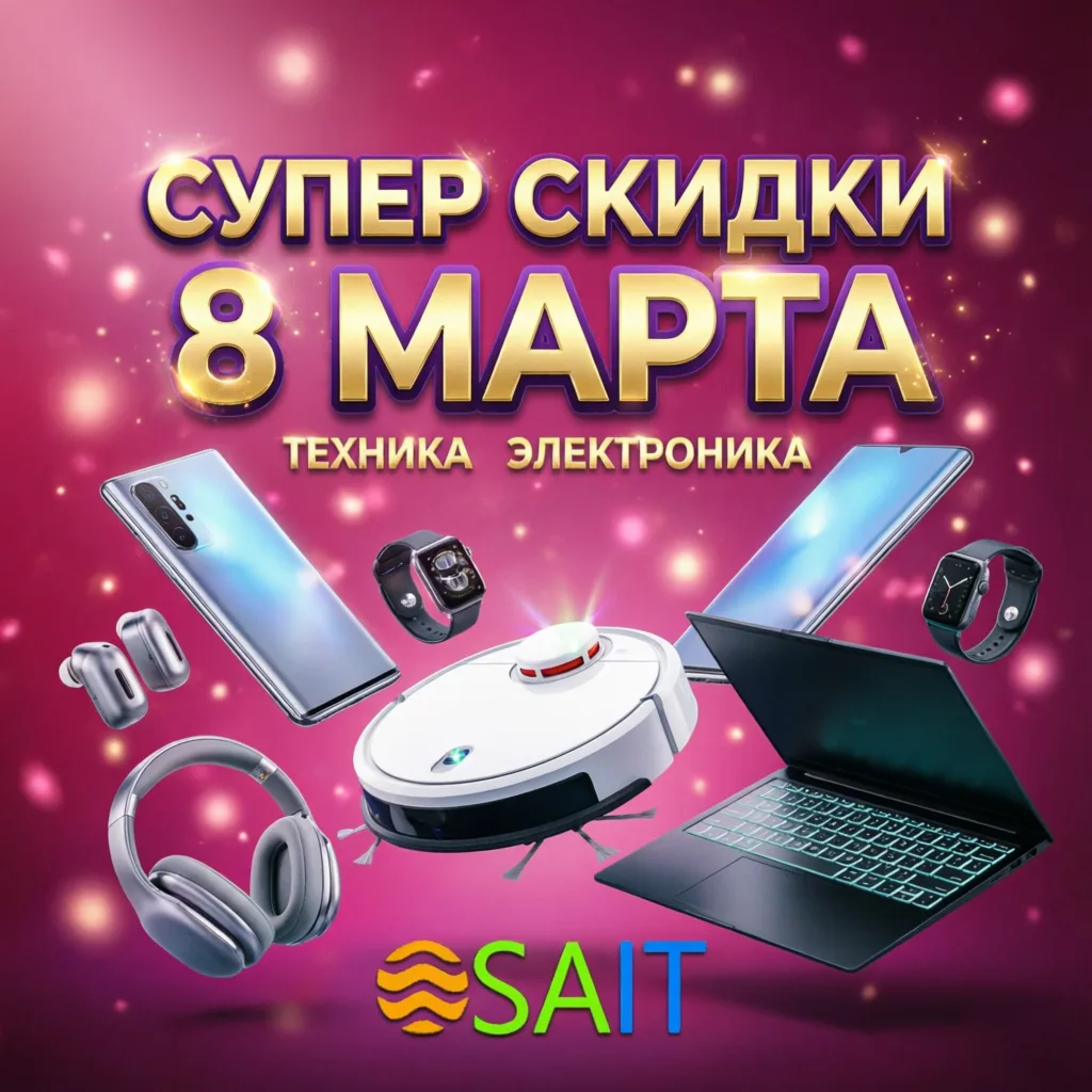 Суперскидки к 8 Марта в OSAIT: подарок, который точно понравится
Приближается главный весенний празд