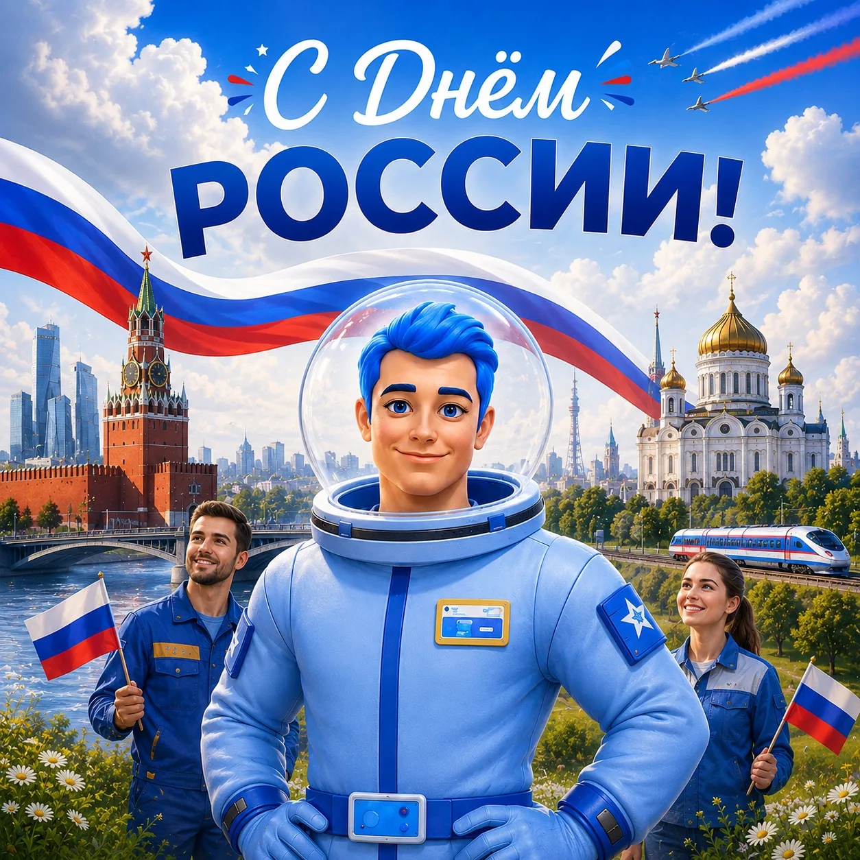 Дорогие друзья!
Поздравляем вас с Днем России! 🇷🇺
Этот день — хорошая возможность напомнить о важн