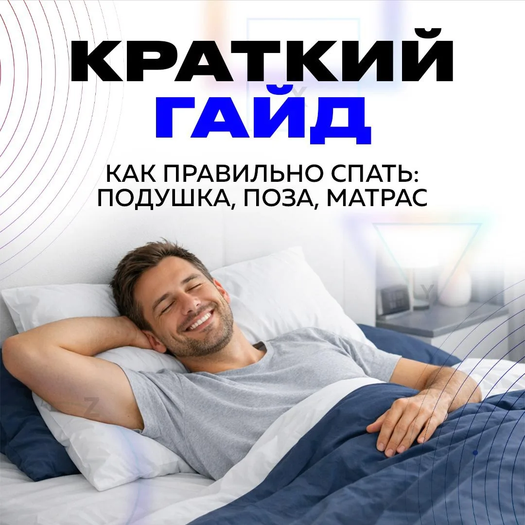 Мы проводим во сне треть жизни. И то, как мы спим, напрямую влияет на то, как мы чувствуем себя днём
