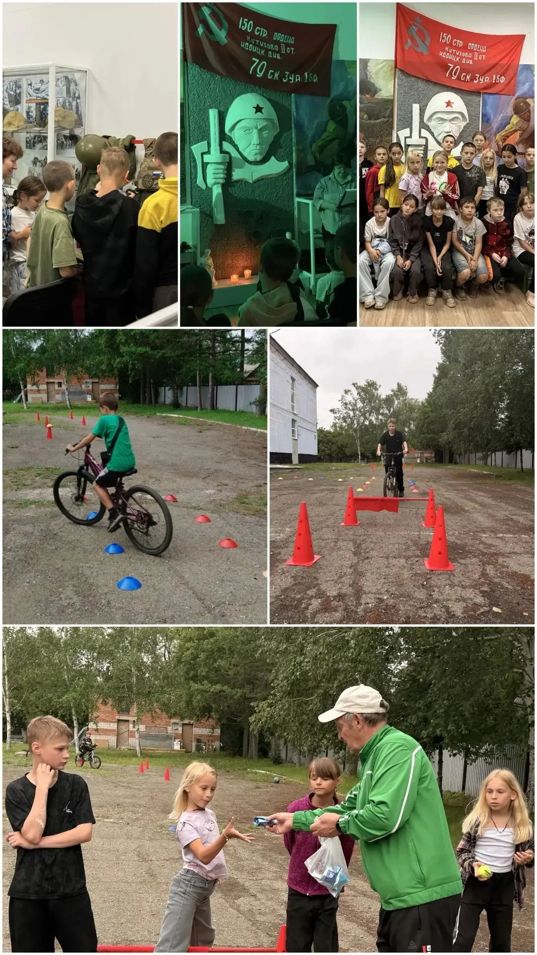 🇷🇺 Сегодня, 19 июня, в преддверии памятной даты Дня памяти и скорби (22 июня 1941 года) юные патри