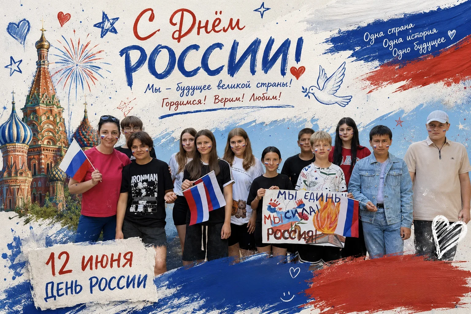 🇷🇺 С Днём России!

12 июня мы отмечаем праздник нашей страны — День России. Это день, который объе