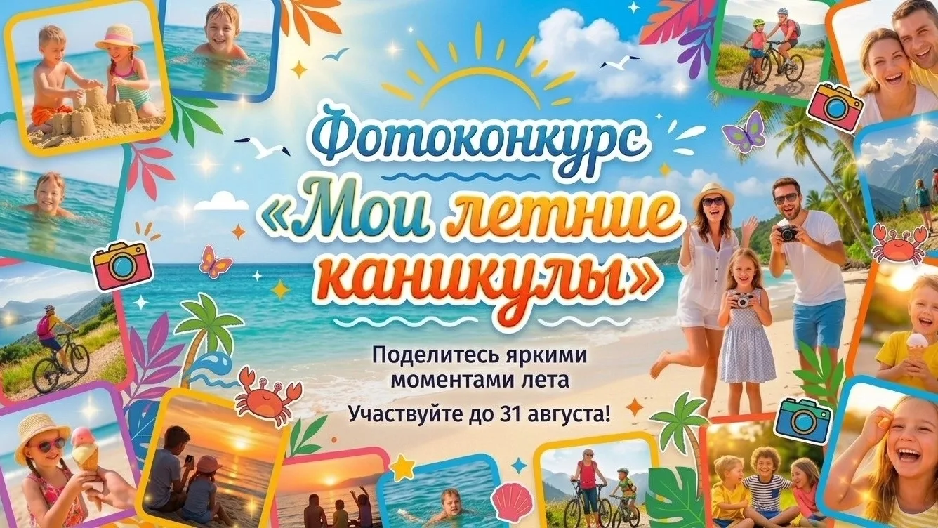 🎉 Внимание, друзья! 🎉

Завтра стартует голосование нашего фотоконкурса «Мои летние каникулы»! ☀️📸