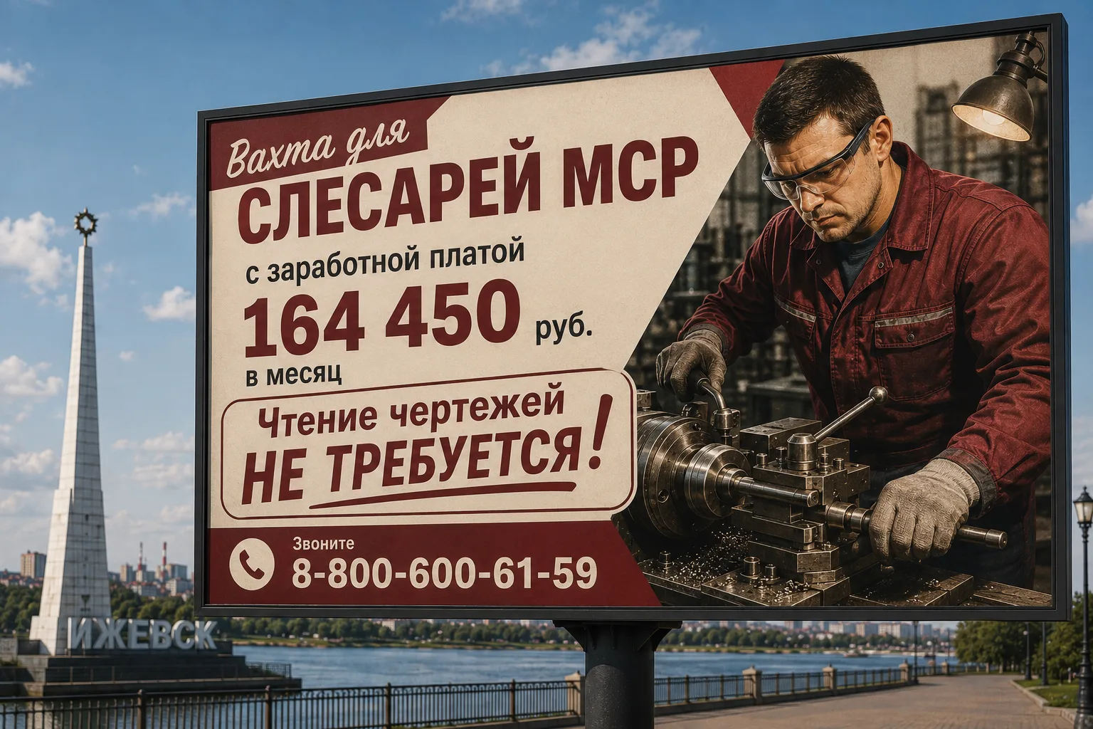 Продолжаем набор на вахту для СЛЕСАРЕЙ МСР ❗без навыка чтения чертежей❗
Заработная плата 328 900₽ за