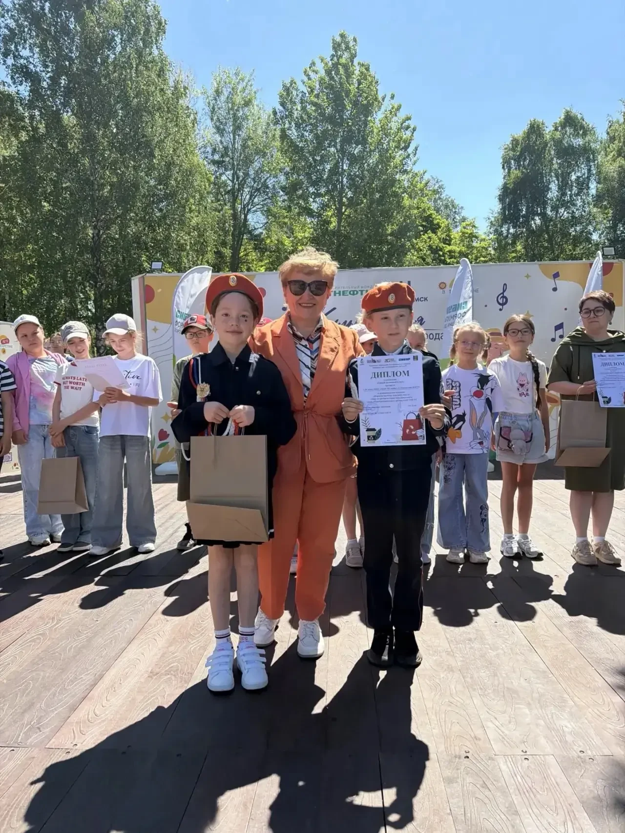 🏆 Поздравляем наших победителей! 🏆

 В парке  "Семья" состоялось торжественное награждение участни