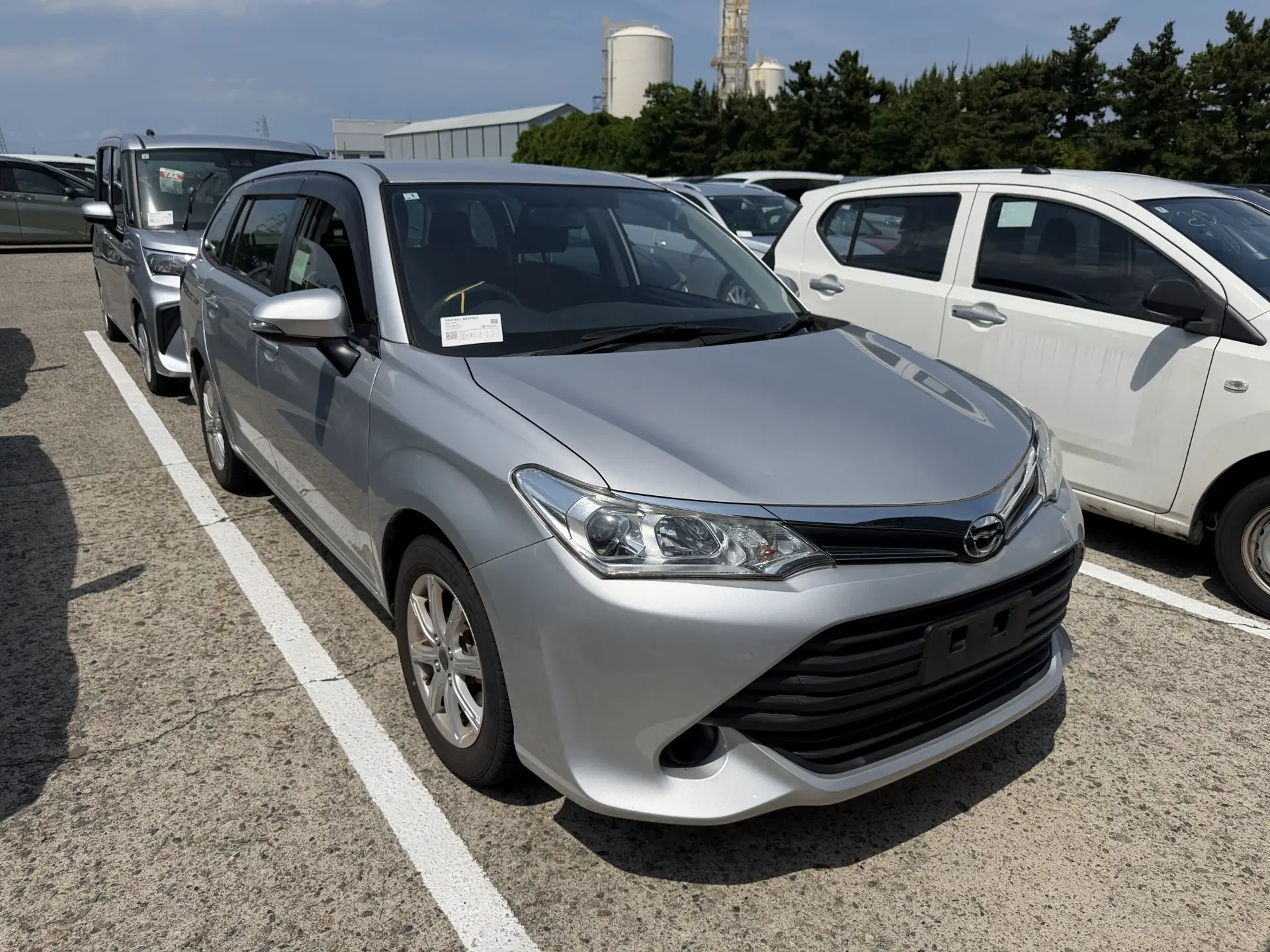 🇯🇵 Всем доброго времени суток!!!

🚘 Toyota Corolla Fielder ( 1.5 X ) прибыл на сток и ожидает пог