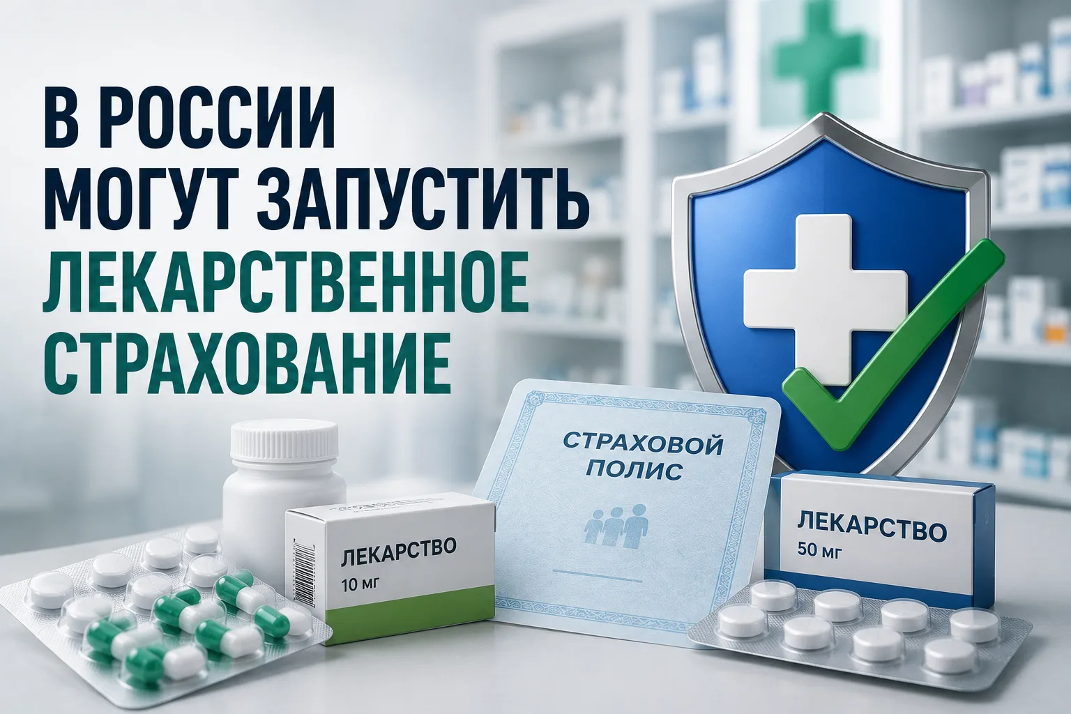 💊 В России могут запустить лекарственное страхование

Минздрав РФ сообщил о планах провести экспери