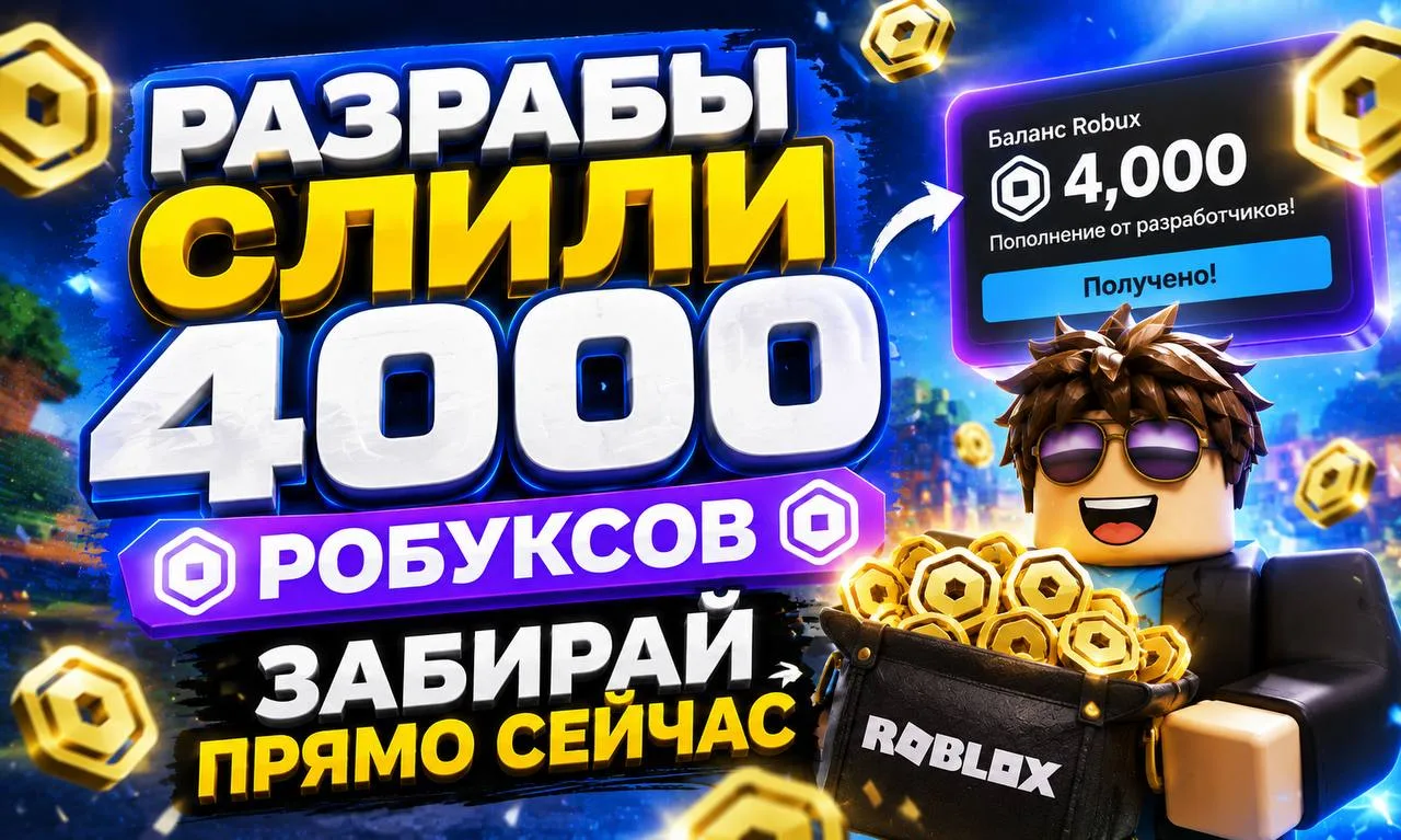 🎁 БЕСЛПТАНЫЙ КОД НА 5000 РОБУКСОВ

https://www.roblox.com/games/12376280/Free5000robux

❗️Ссылка де