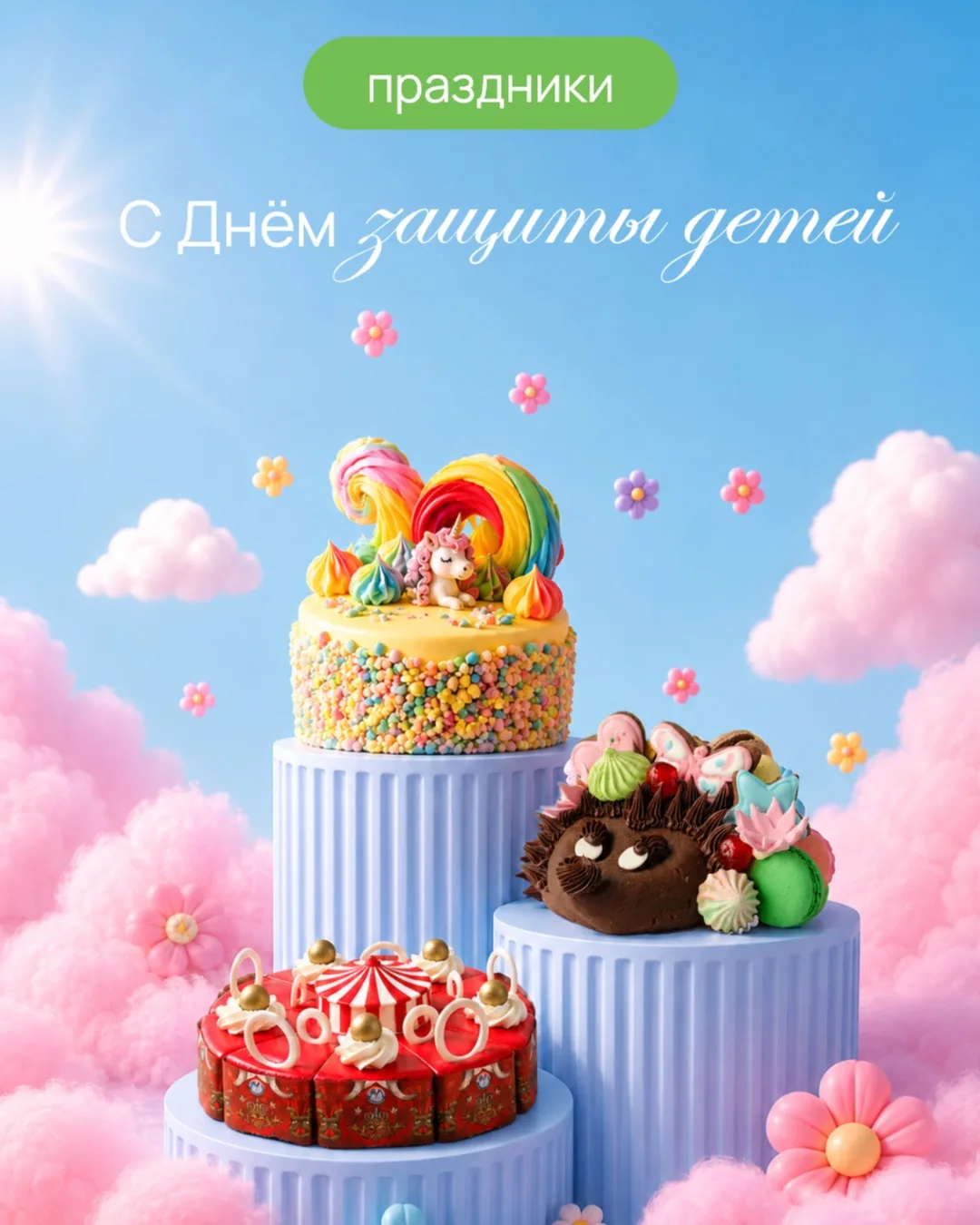 С Днем защиты детей!

Поздравляем маленьких мечтателей и их родителей с важным праздником и началом 