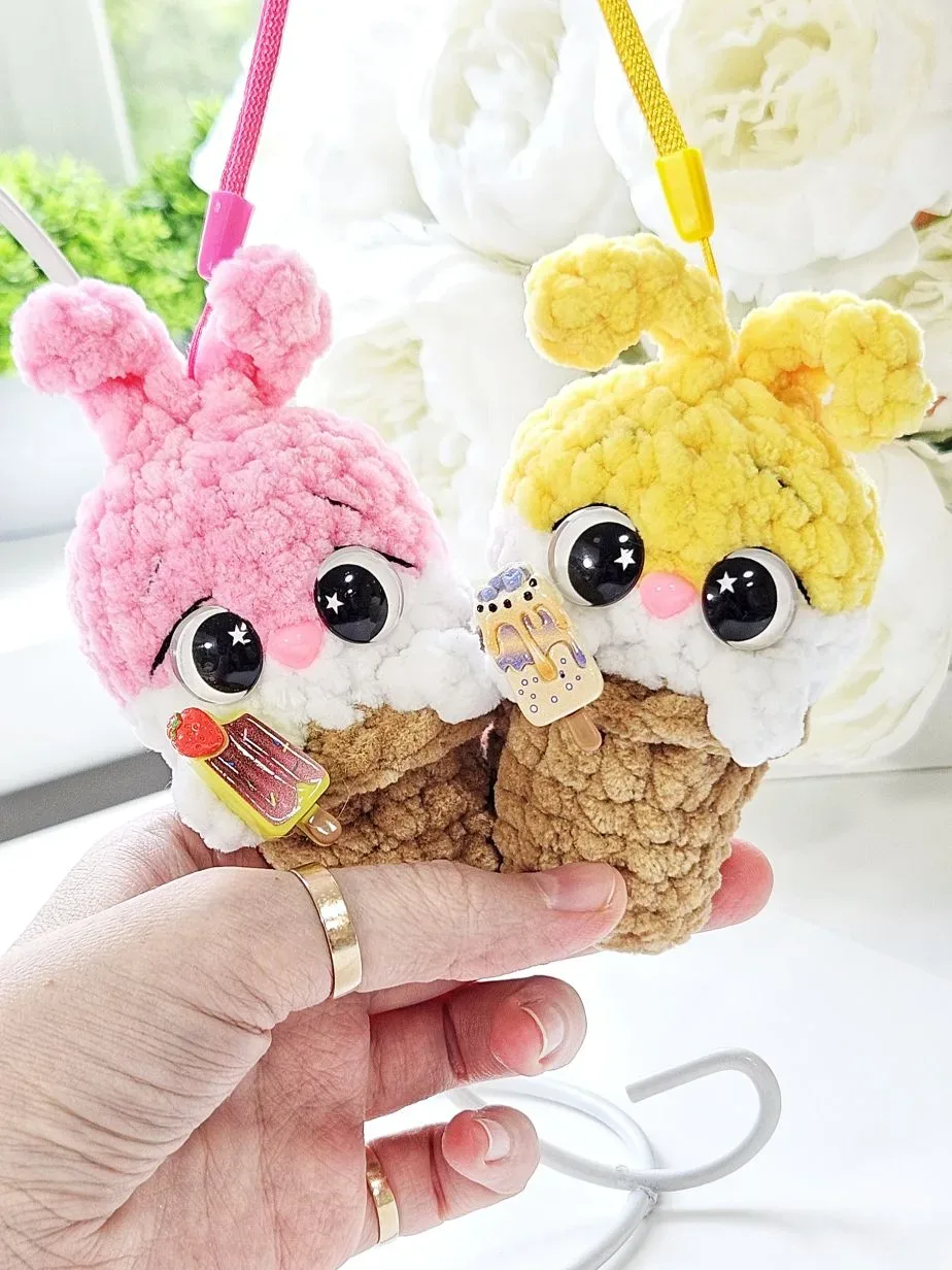 🍦 НОВИНКА! МК «Зайка Пломбирка» 🐰

Лето, жара, любимое мороженое...
А что если объединить всё это 