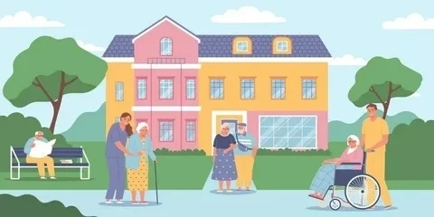 Право на оформление в дом-интернат
В доме-интернате могут поселиться престарелые люди, нуждающиеся п