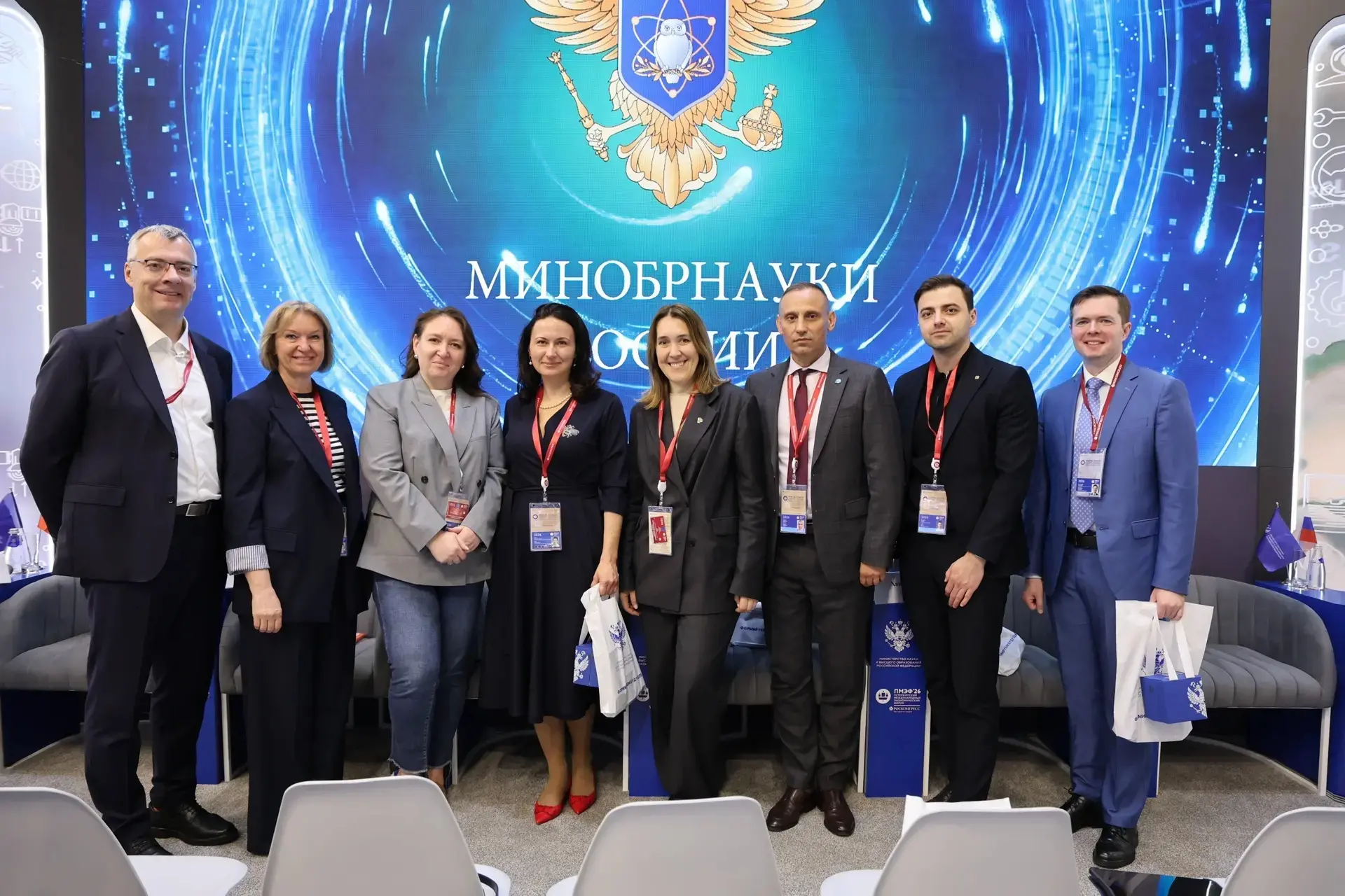 ✅На полях ПМЭФ-2026 начальник Управления международного сотрудничества, информационной политики и сп