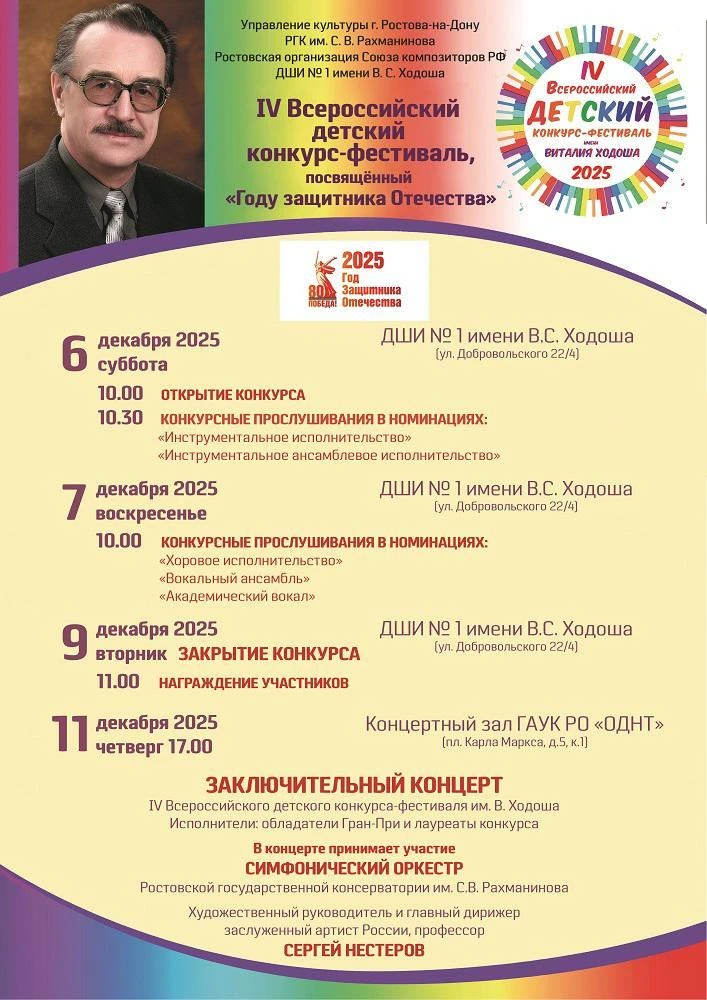 Конкурс имени В. Ходоша