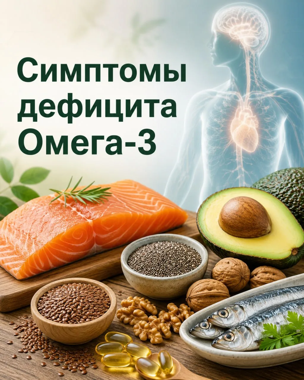 Симптомы дефицита омега 3

✅Проблемы с кожей: сухая кожа, шелушение, зуд и раздражение кожи, выпаден