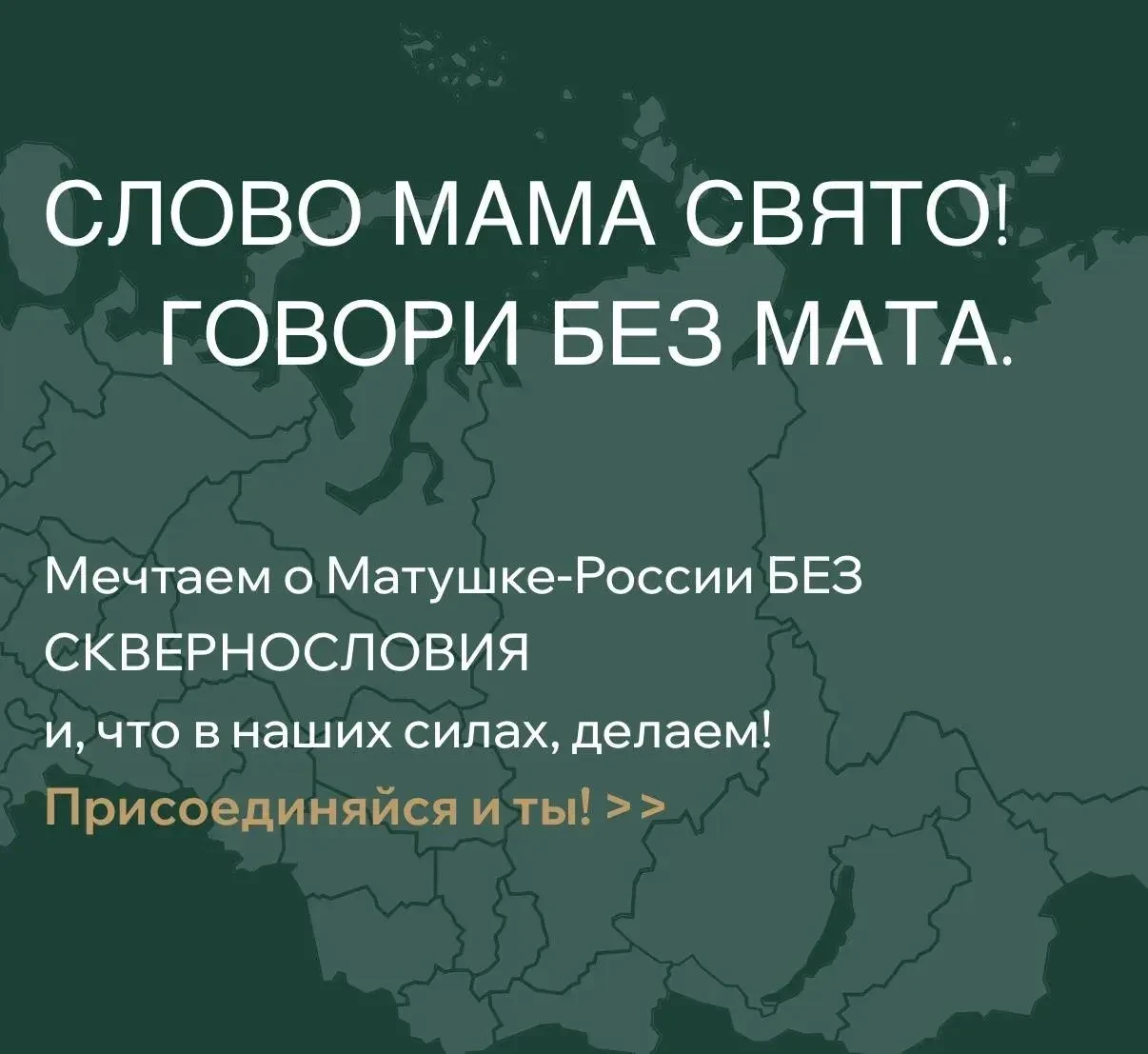🗣️ «Россия без сквернословия»: материалы для чистой и уважительной речи

В образовательных организа