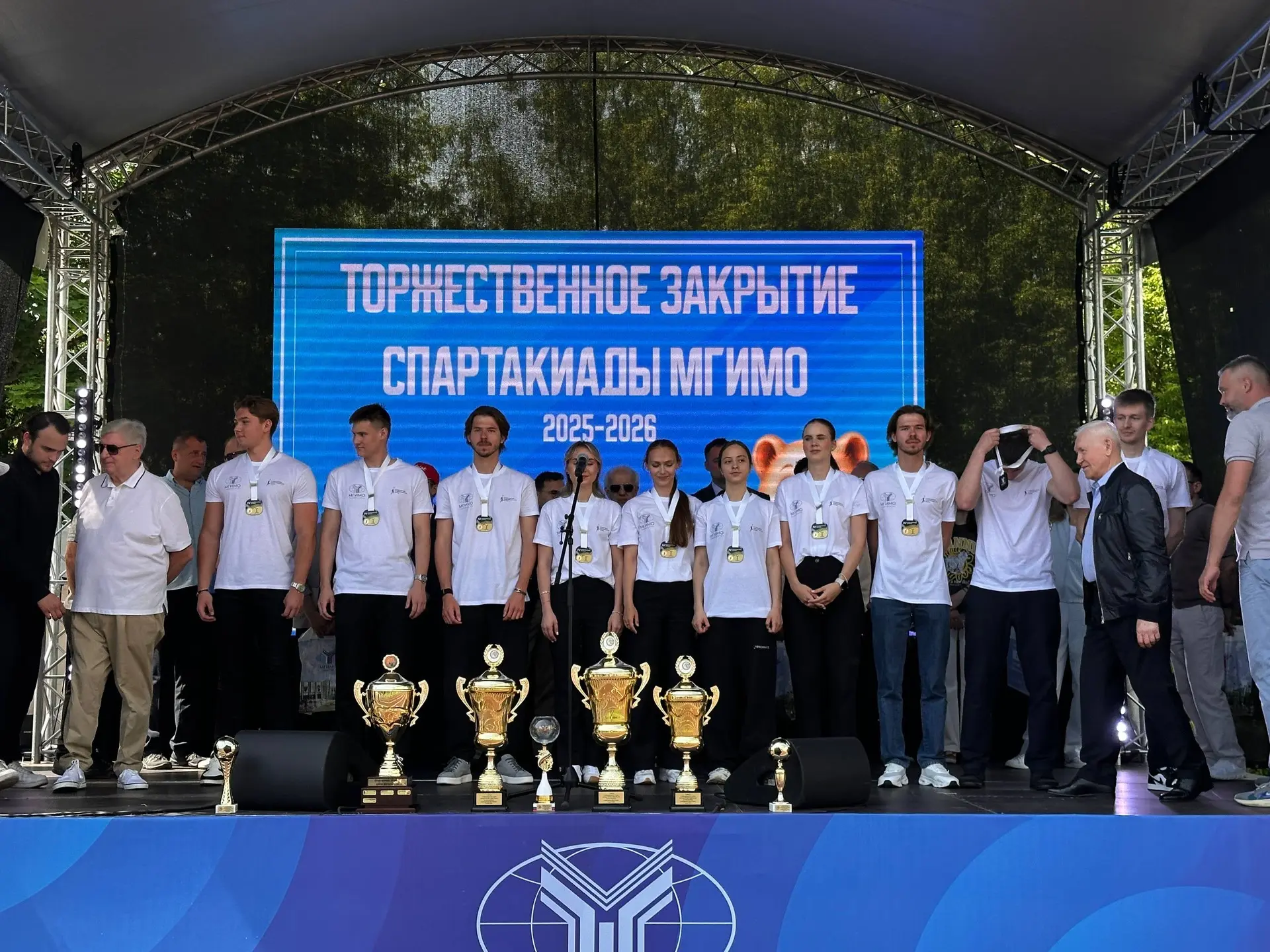 🏆 Торжественное закрытие IV Спартакиады МГИМО 2025–2026 среди факультетов 
 
⚽️ 7 июня в рамках XXV
