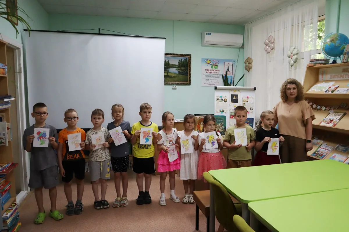 📚📖К Пушкинскому дню в Центральной городской детской библиотеке состоялась литературная игра «Там н