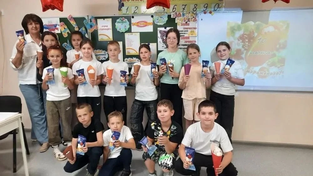 10 июня – Всемирный День мороженого.
Сегодня в 3 отряде "Торнадо" прошел необычный день - «День моро
