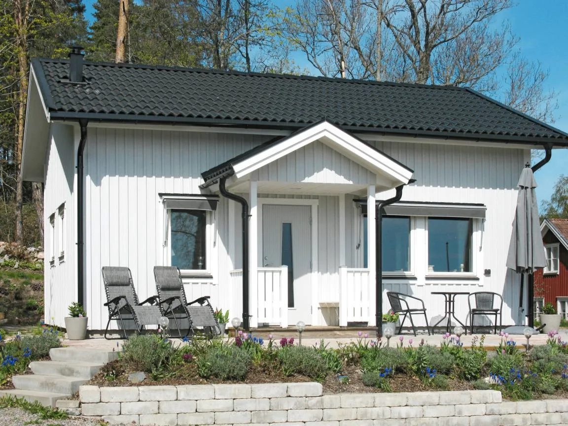 📍Швеция
Дом для отдыха площадью 40м2 с планом