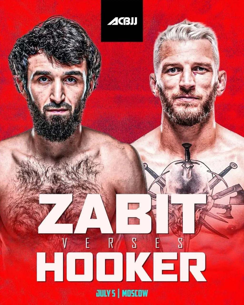 ⚡️В разработке на турнире ACBJJ 5-го июля в Москве – главное событие вечера.

UFC Russia 🇷🇺