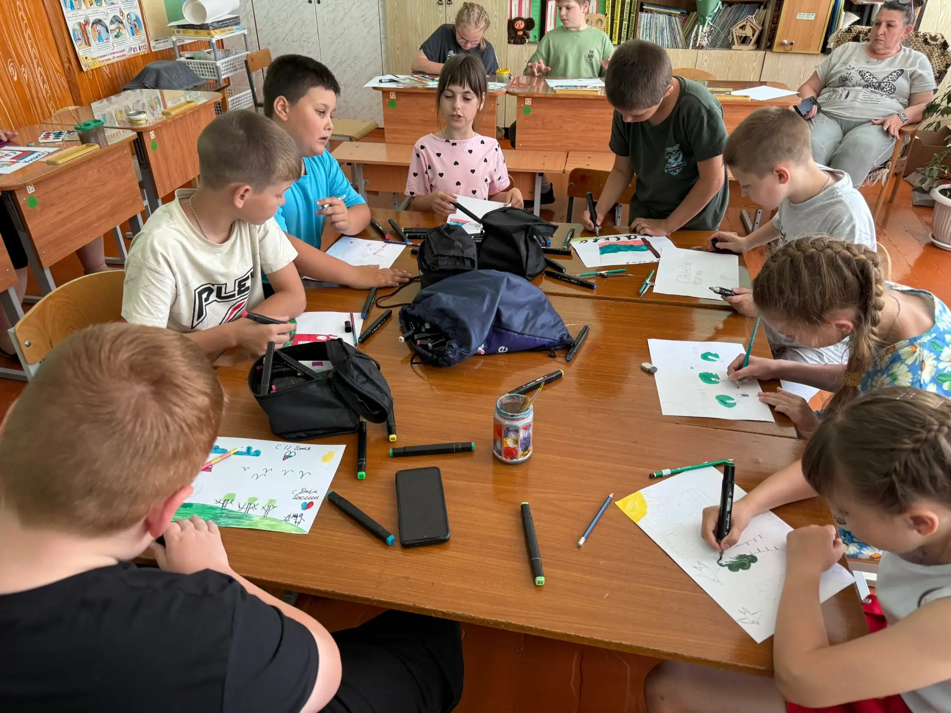 📣 Насыщенный и познавательный день в лагере с дневным пребыванием «Чемпион» и «Содружество Орлят Ро