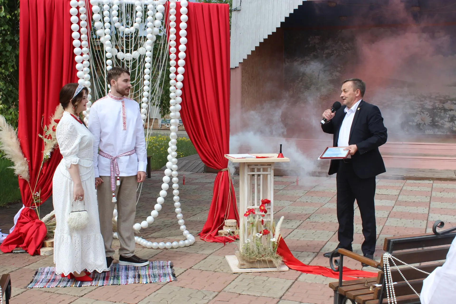 💍 19 июня 2026 года в Киренском округе состоялась первая в этом году выездная церемония бракосочета