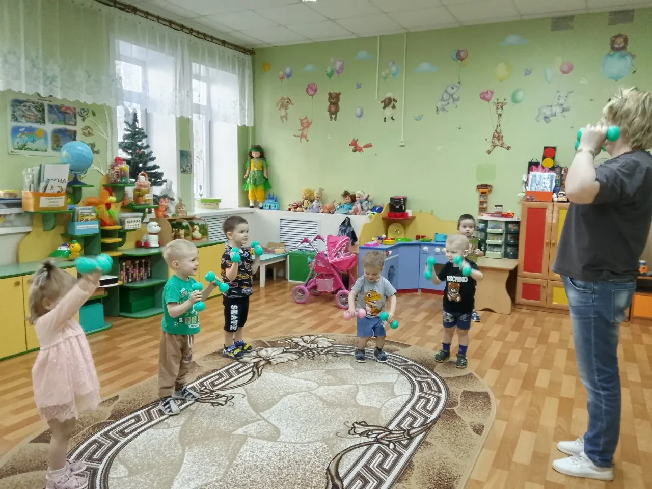 7 апреля во всем мире отмечают " День здоровья".
Малыши второй группы раннего возраста (воспитатели 