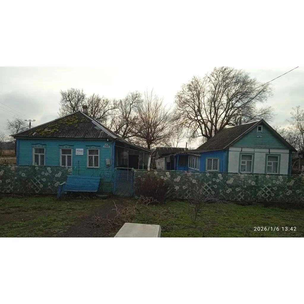 Продается дом53 кв.м. на участке 47 сот.,Краснодарский кр.,Крыловский р- н., х.Тверской,ул. Первомай