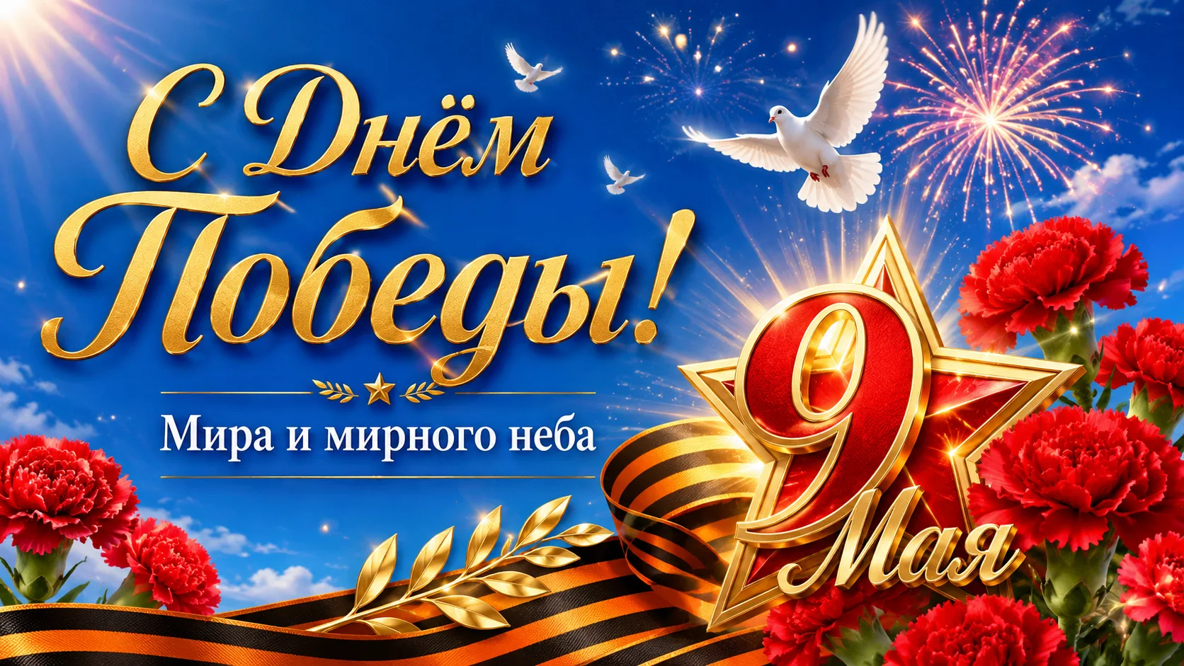 С Днём Победы!

Сегодня особенный день.
День памяти, благодарности и надежды.

В этот день особенно 