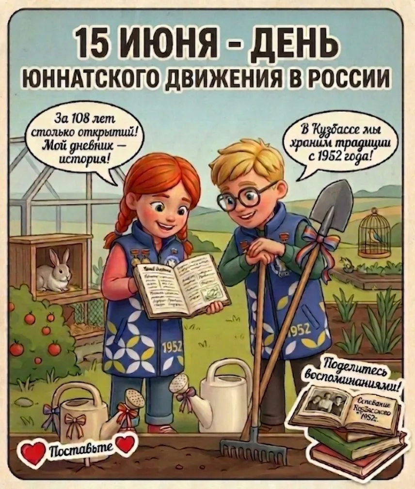 15 июня — особая дата для всех, кто искренне любит природу! 🌿
Именно в этот день в 1918 году в моск