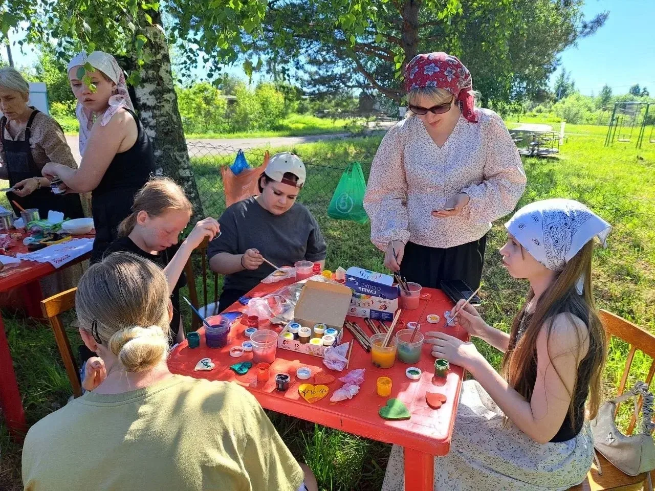 ☀️Участники фольклорной студии «Школа русской культуры» центра «Родник» вместе с руководителем этого