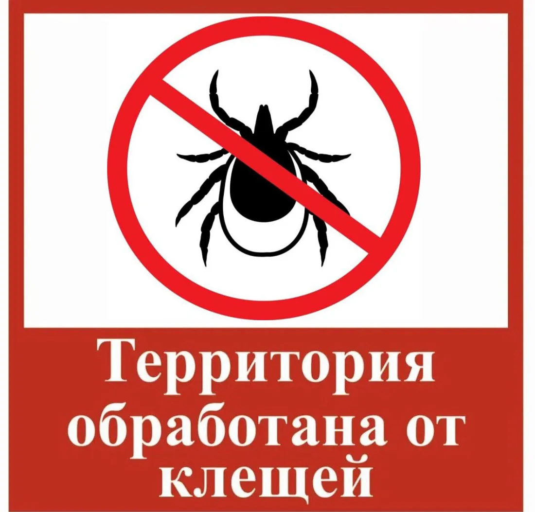 ‼️Уважаемые родители! Территория детского сада обработана от клеща ‼️