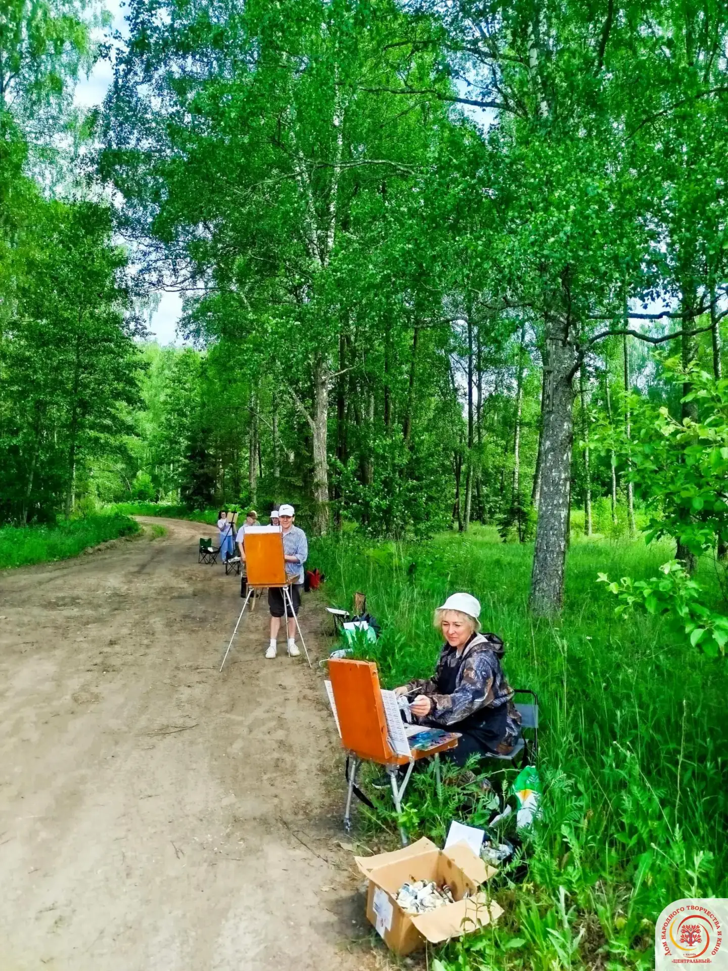 🎨🌿 С 12 по 14 июня в городе Людиново состоялась XI Всероссийская творческая лаборатория-пленэр «Ка
