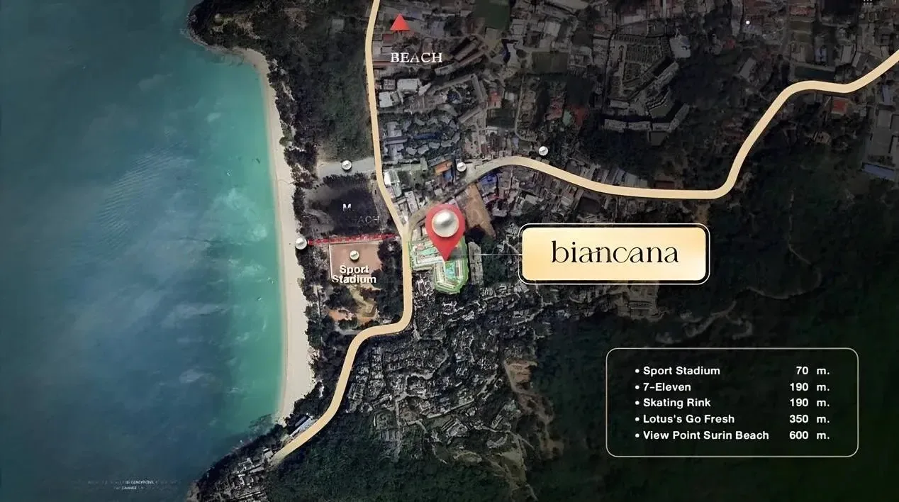 ⚜️ The Title Biancana ⚜️ Пхукет ⚜️Пресейл

🛎️ Клубный дом на Сурине от ТОП застройщика!
Всего неско
