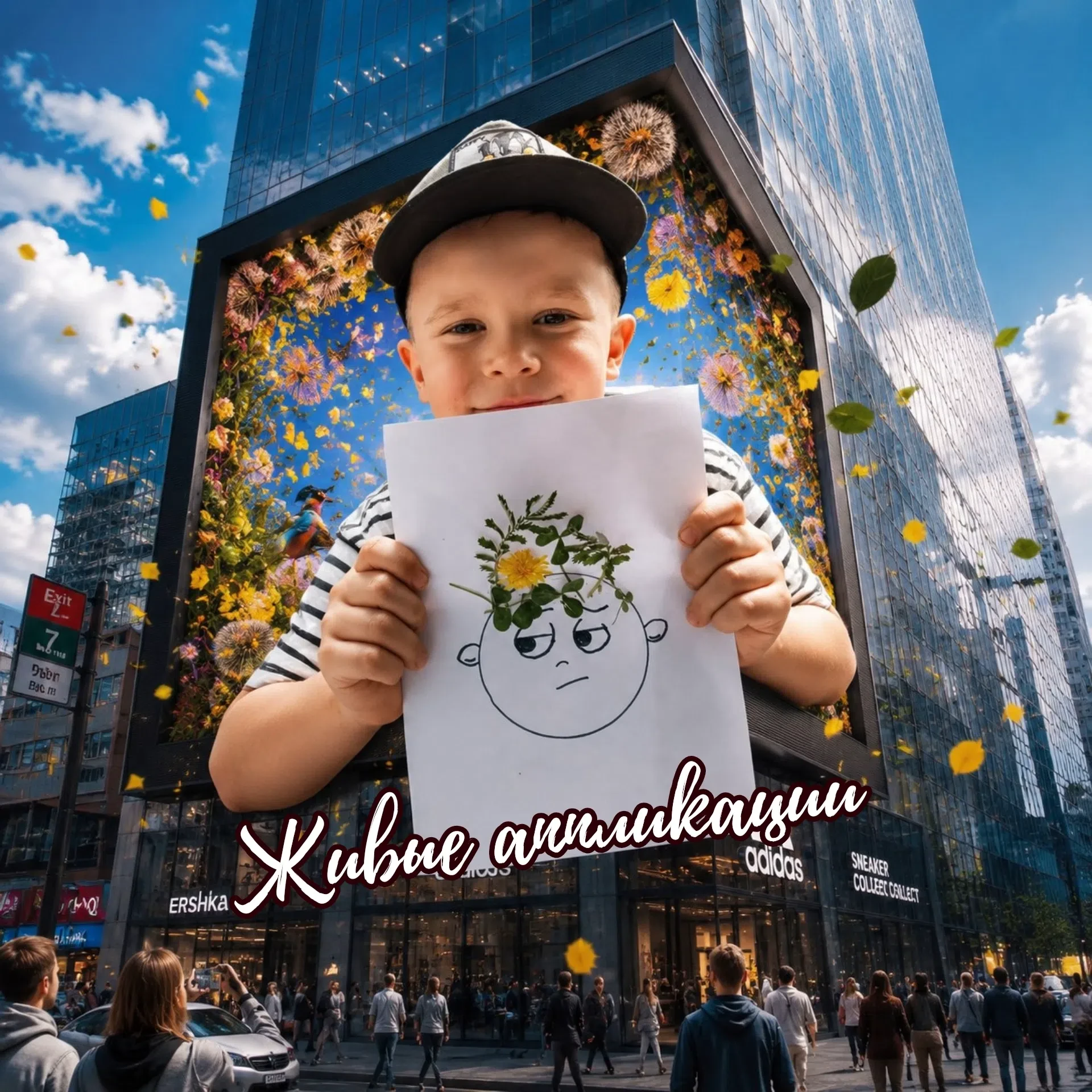 Уличный салон красоты😍

🌿Сегодняшний день на прогулке прошел под девизом «Природа — лучший стилист